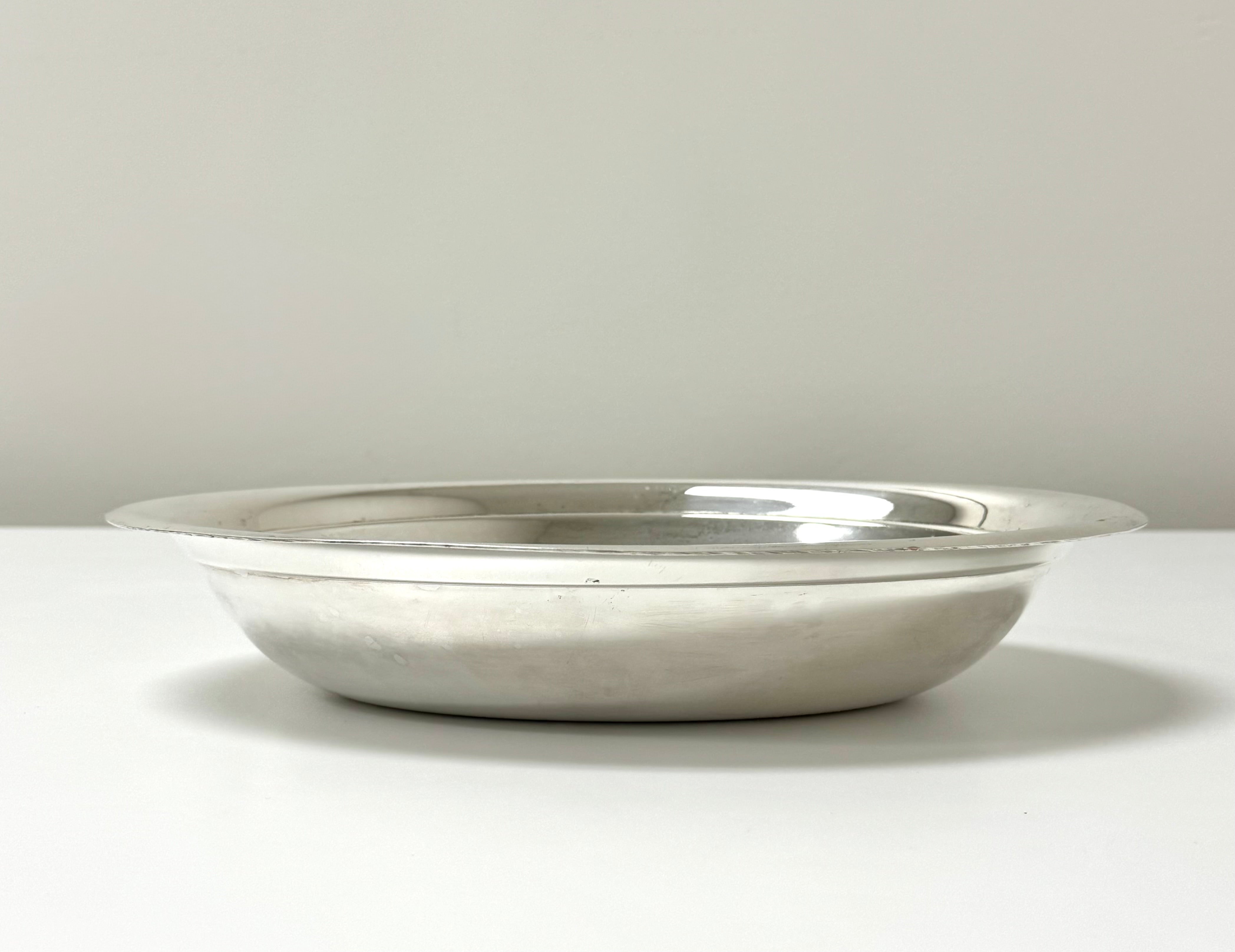 Vintage Silverplate Oval Bowl