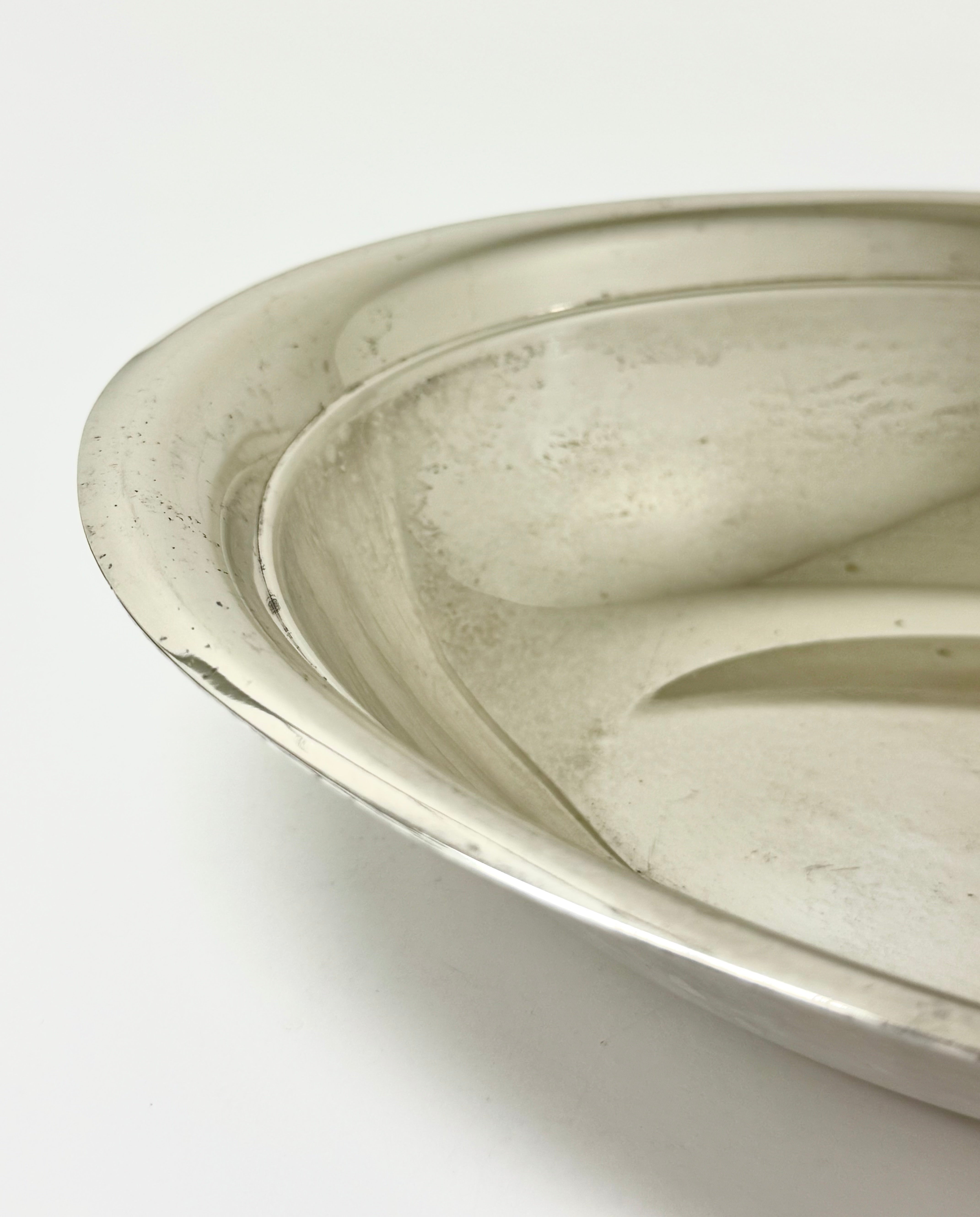 Vintage Silverplate Oval Bowl