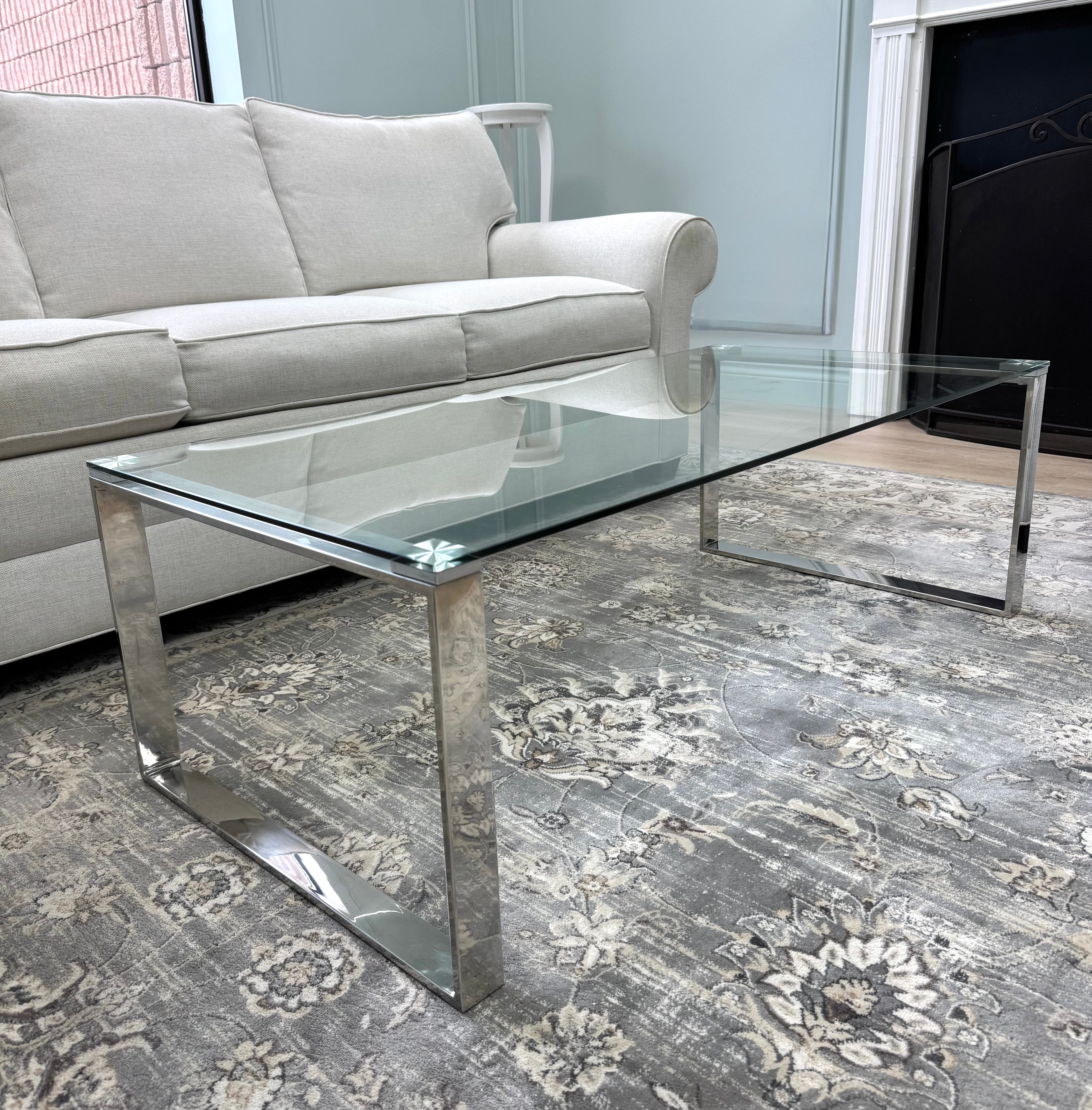 Frame Glass Coffee Table