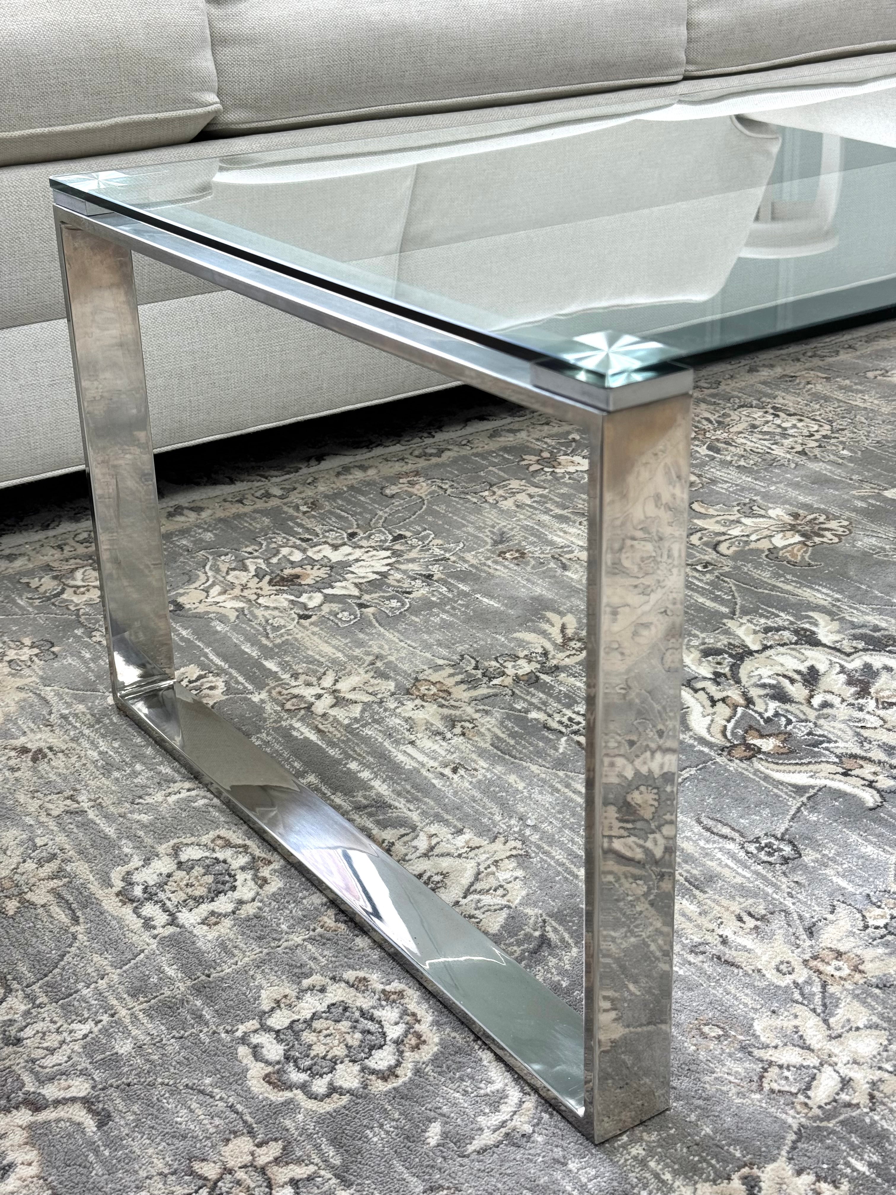 Frame Glass Coffee Table