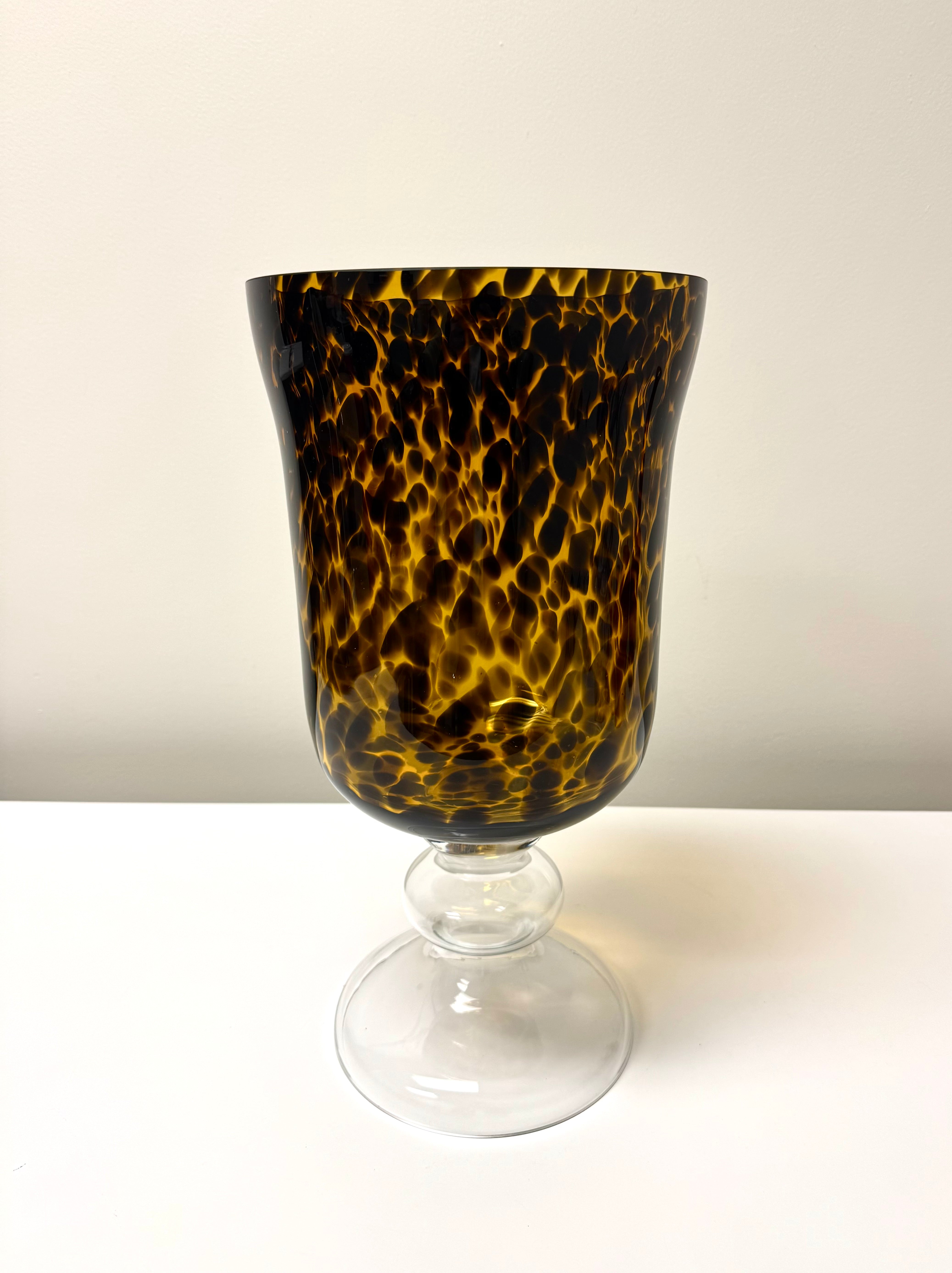 RESTORATION HARDWARE Tortoiseshell 17-1/2" Hurricane