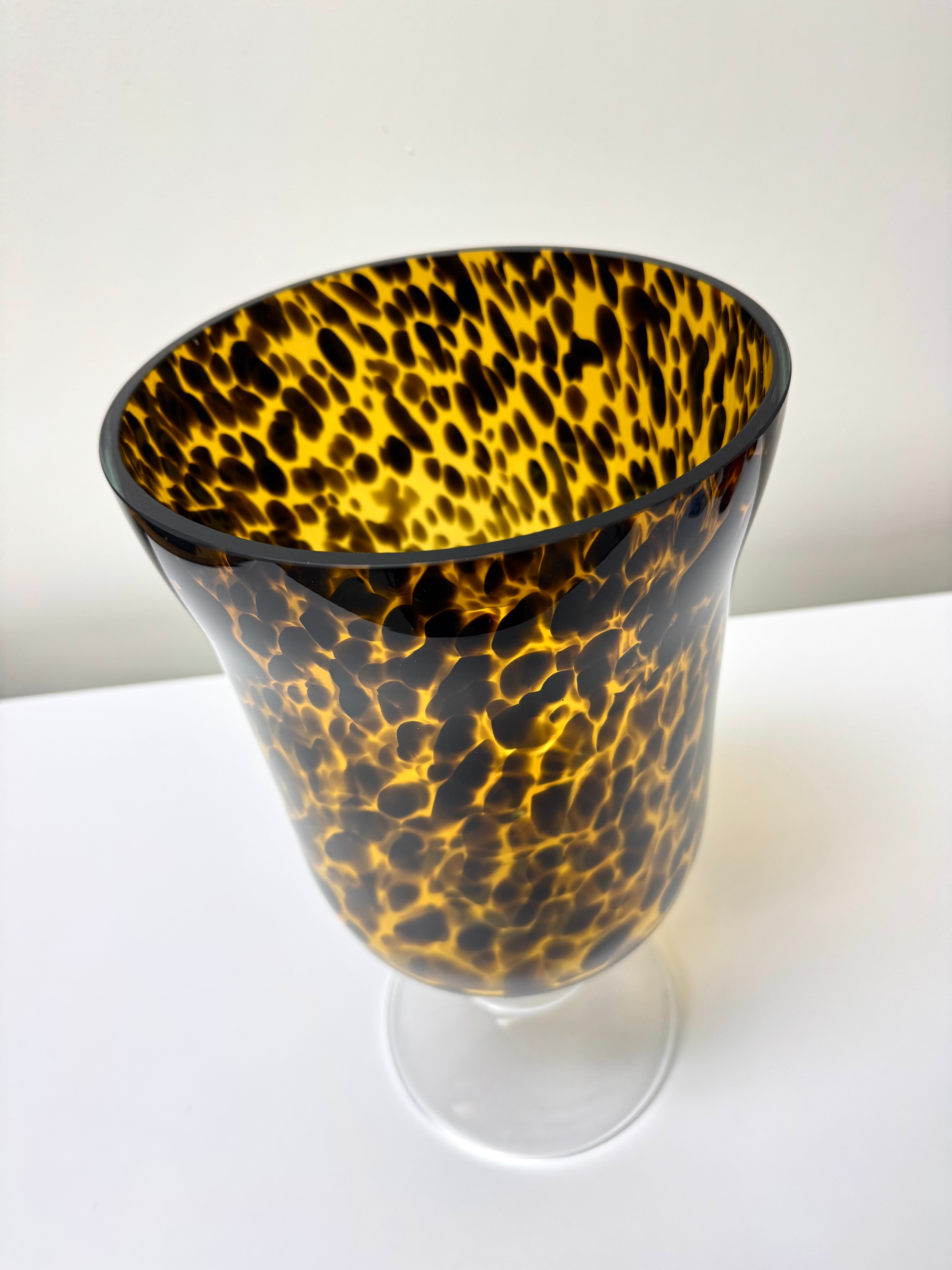 RESTORATION HARDWARE Tortoiseshell 17-1/2" Hurricane