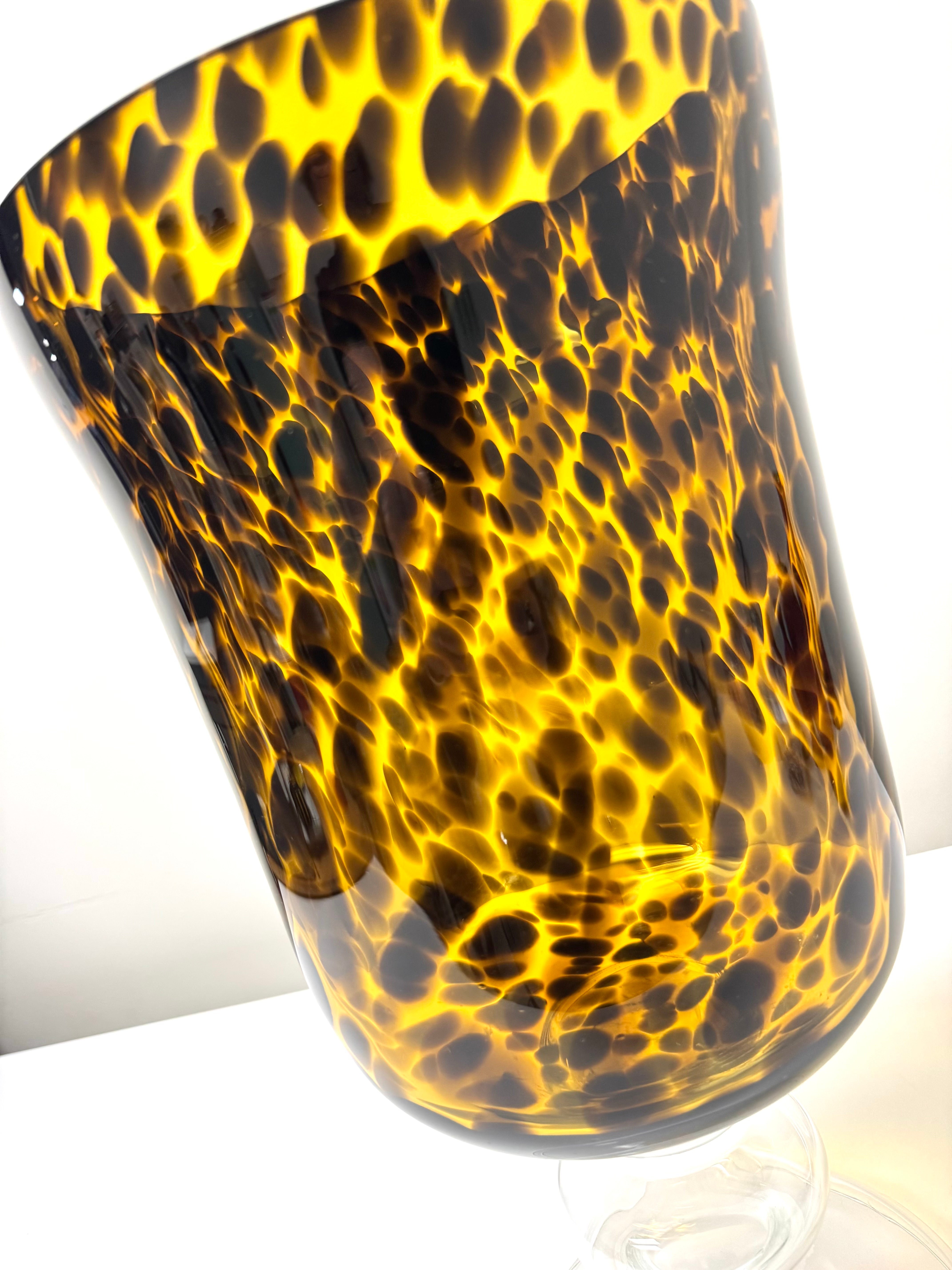 RESTORATION HARDWARE Tortoiseshell 17-1/2" Hurricane