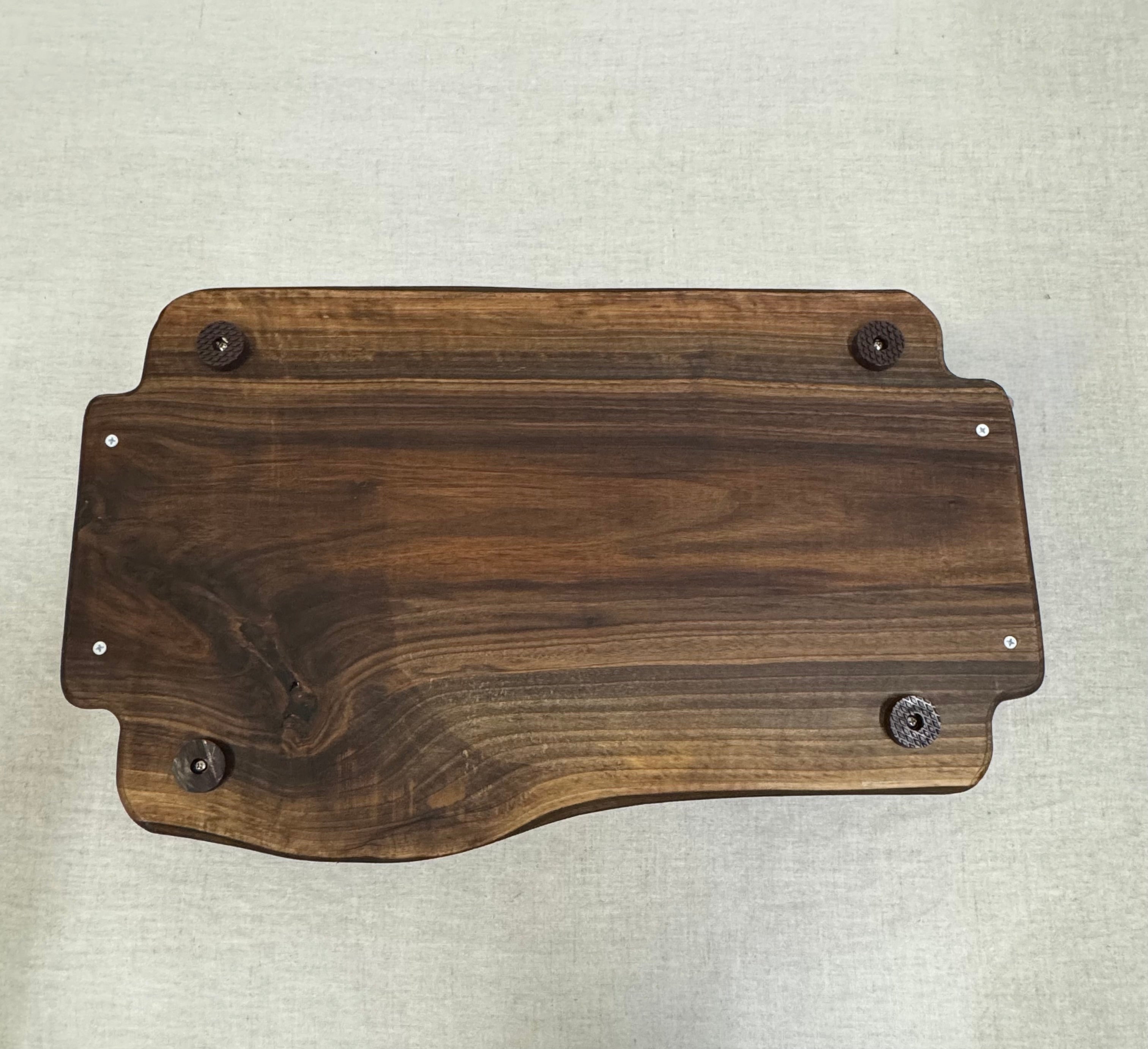 NEW! Solid Walnut Live Edge Charcuterie Board
