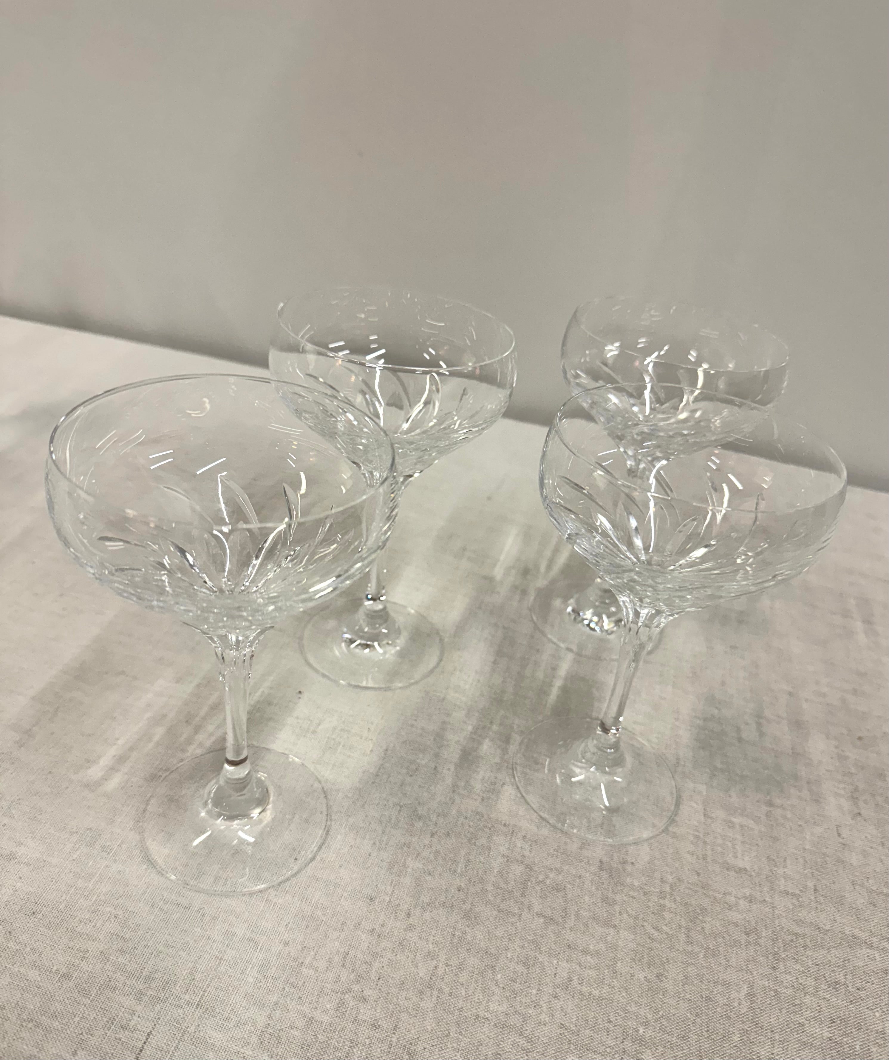 SCHOTT-ZWIESEL 'Carousel' Crystal Champagne Set of 4