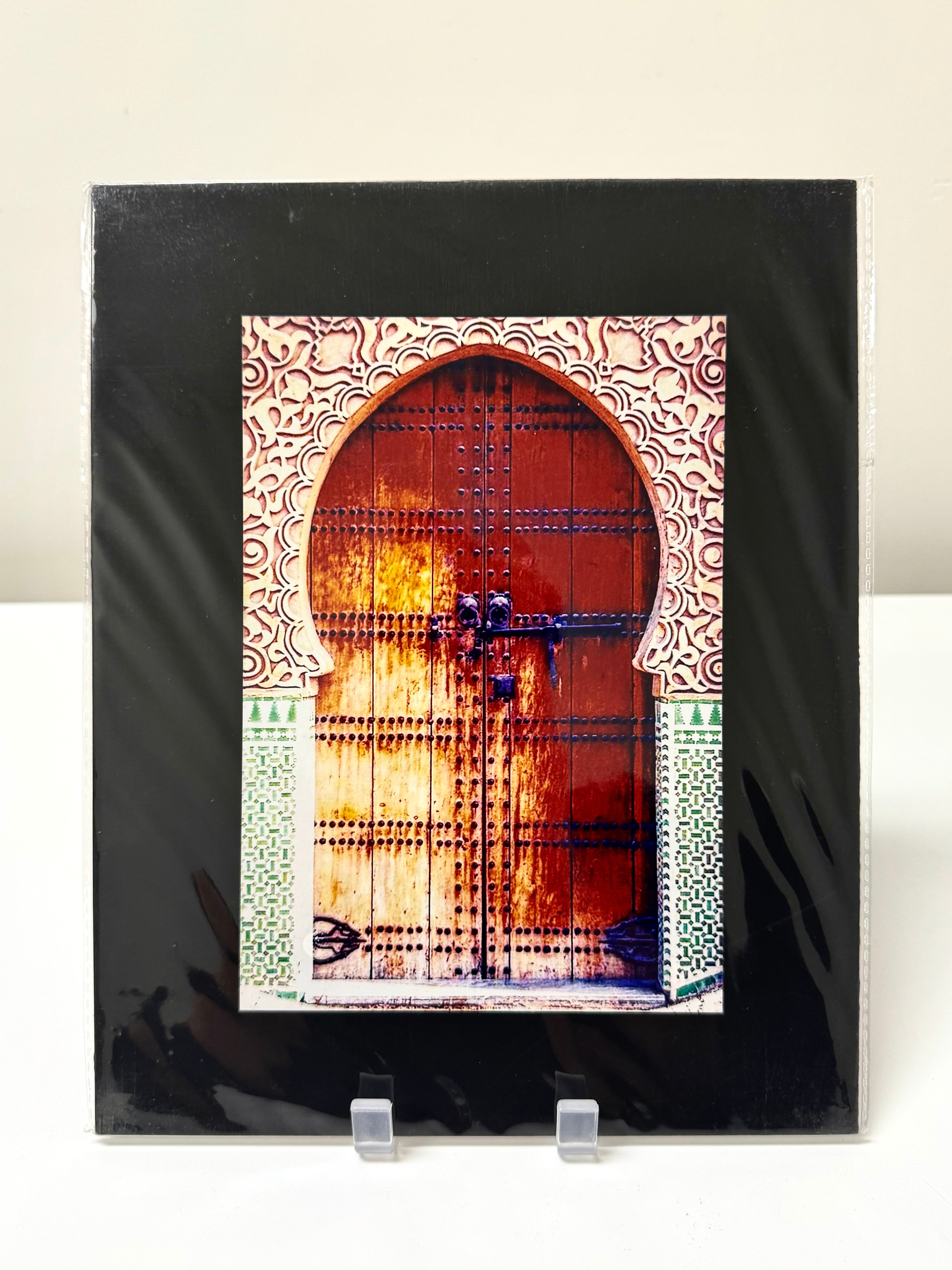 'Moroccan Door' Matted Photo