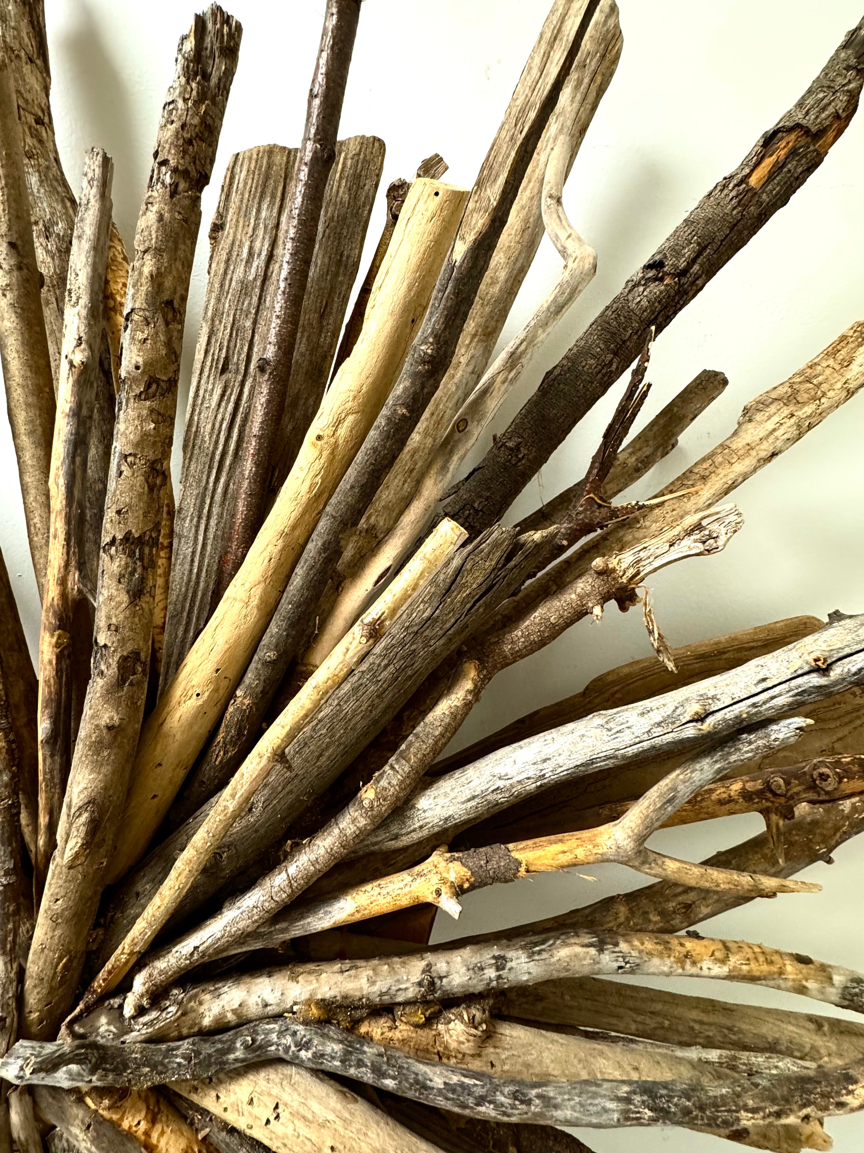 Hand-made Natural Driftwood 48" Wall Decor