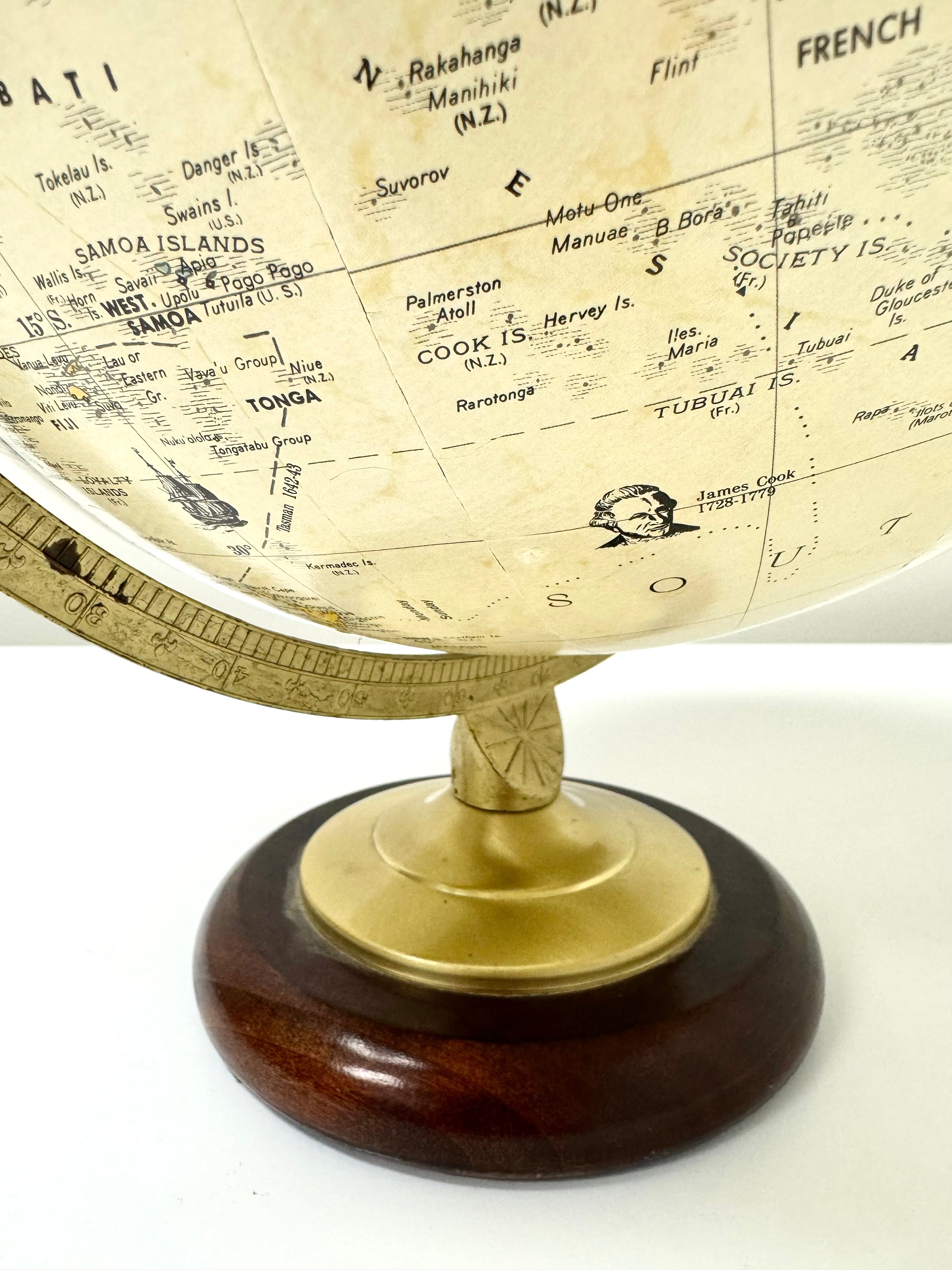 Vintage Globemaster 12" Globe
