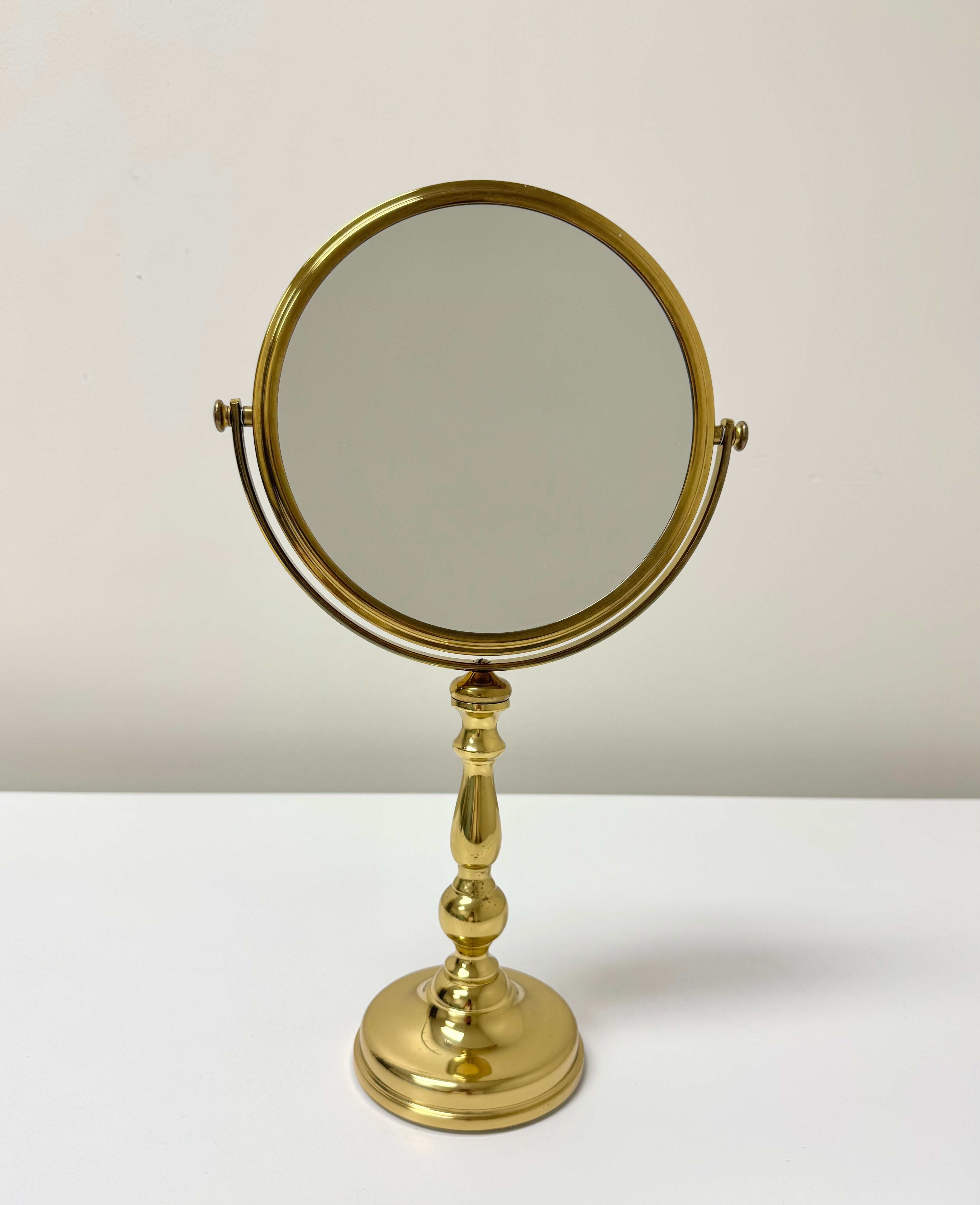 Polished Brass Vanity Mirror