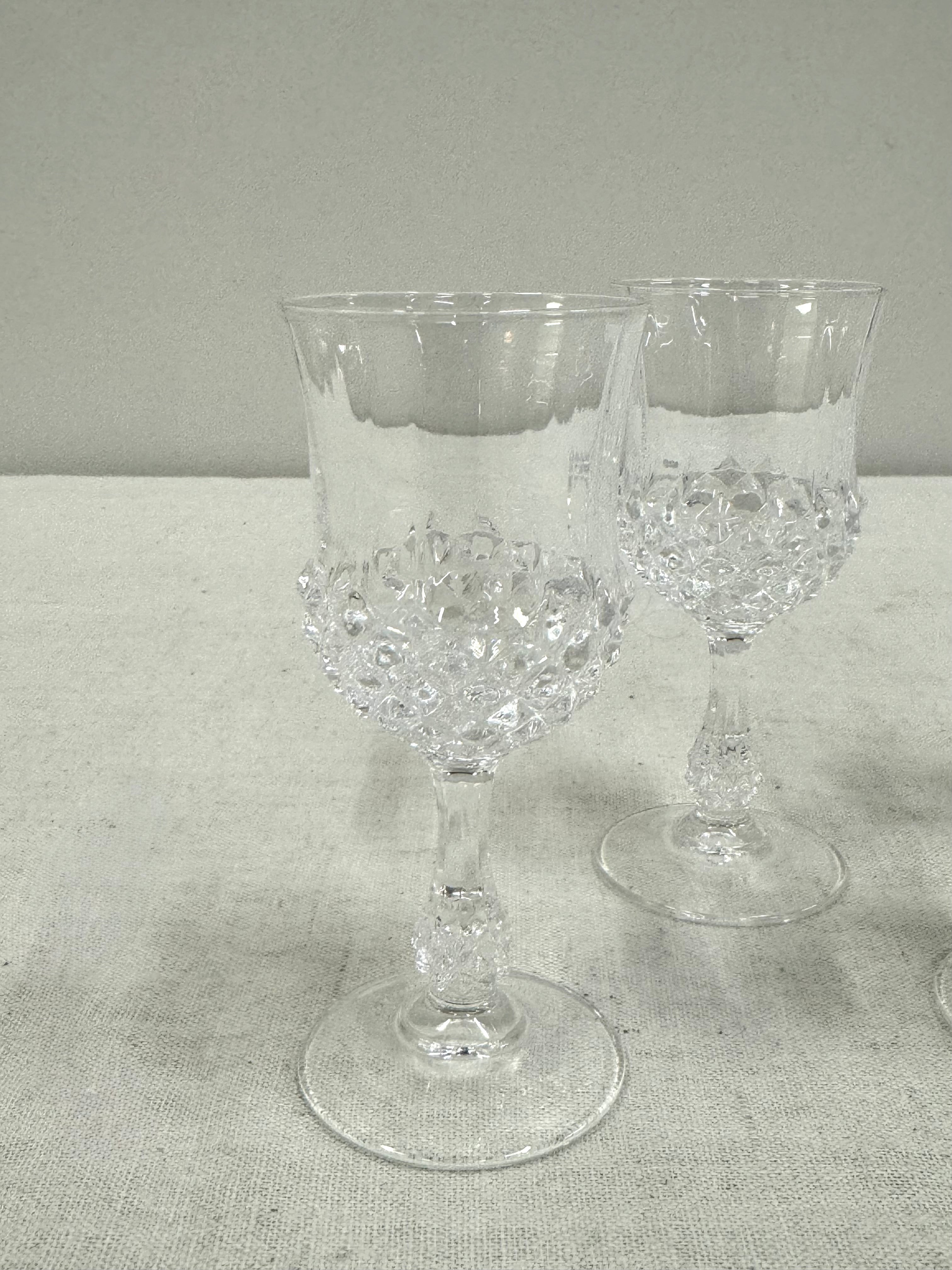CRISTAL D'ARQUES Cordial Glasses Set of 4