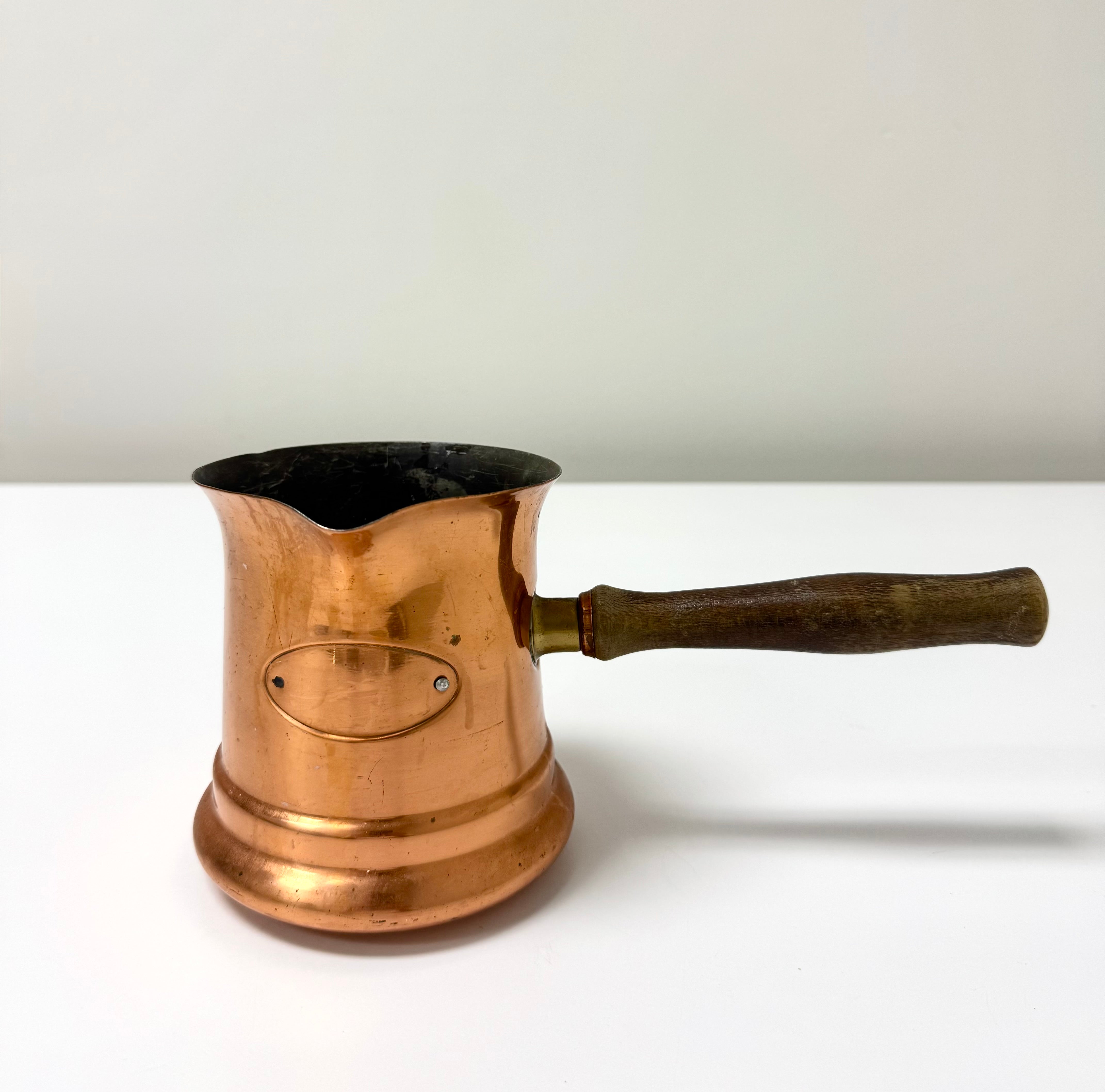 Vintage 'Le Saucier' Copper Sauce Pot