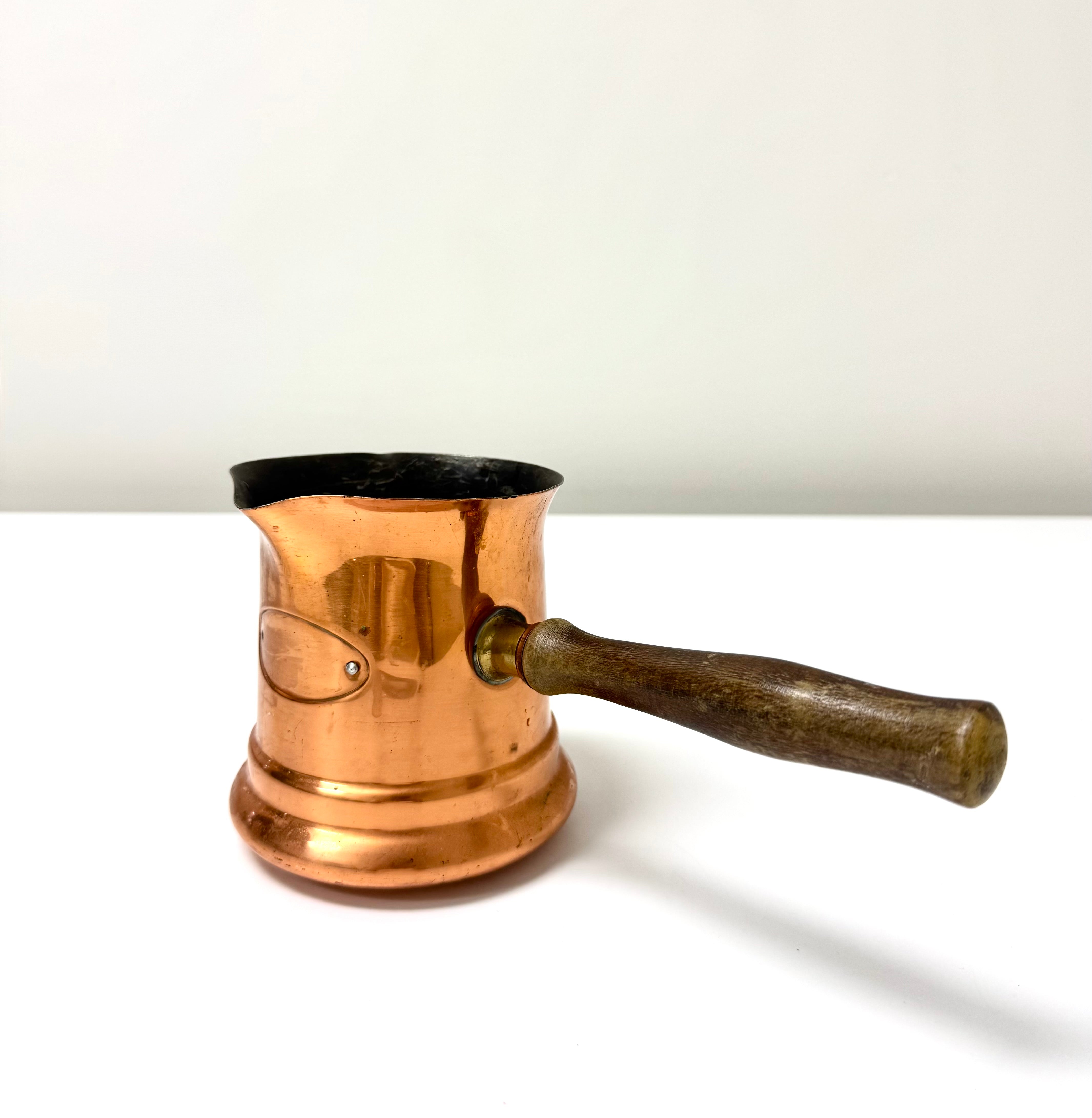 Vintage 'Le Saucier' Copper Sauce Pot