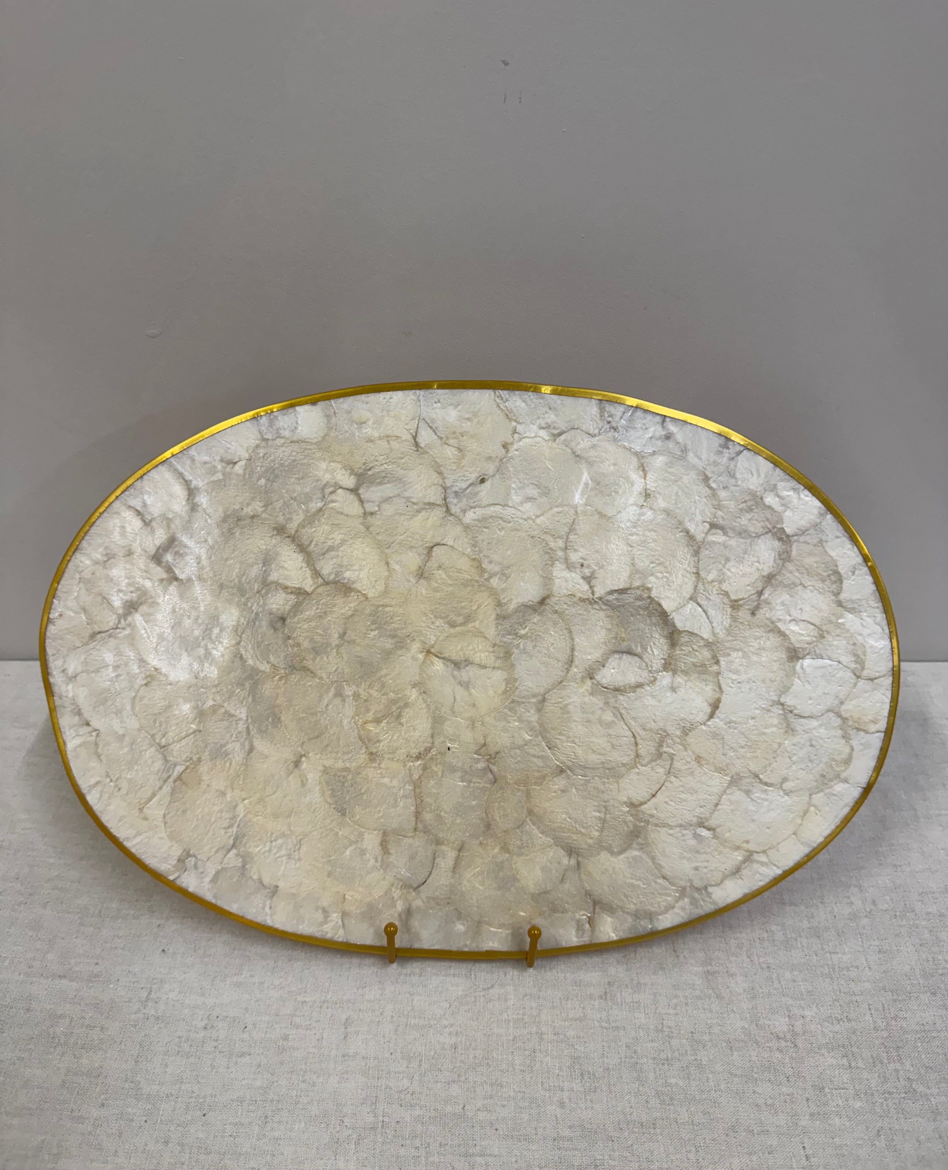 Vintage Capiz Placemats & Coasters Set of 8