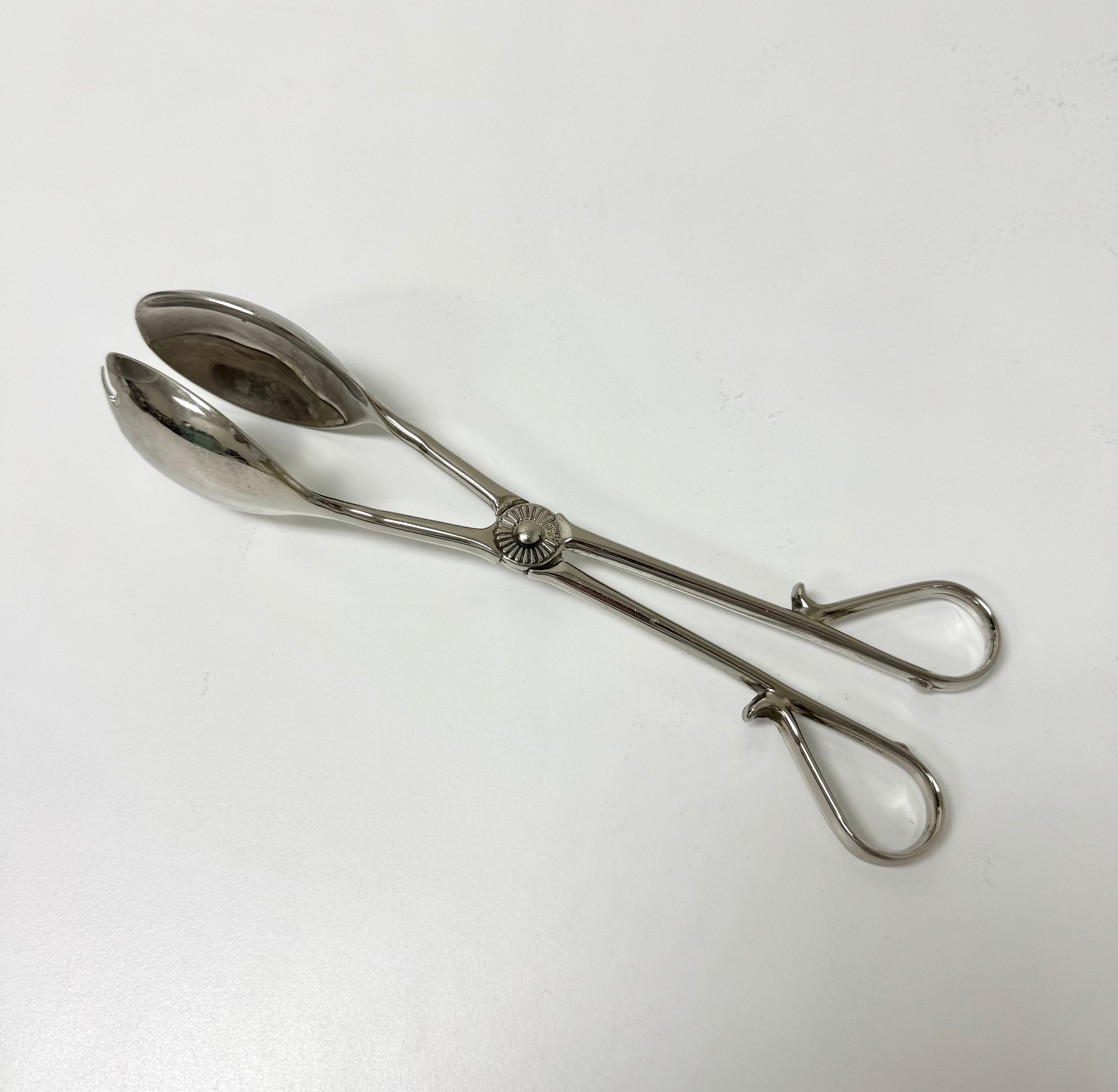 Vintage Silverplate Serving Tongs