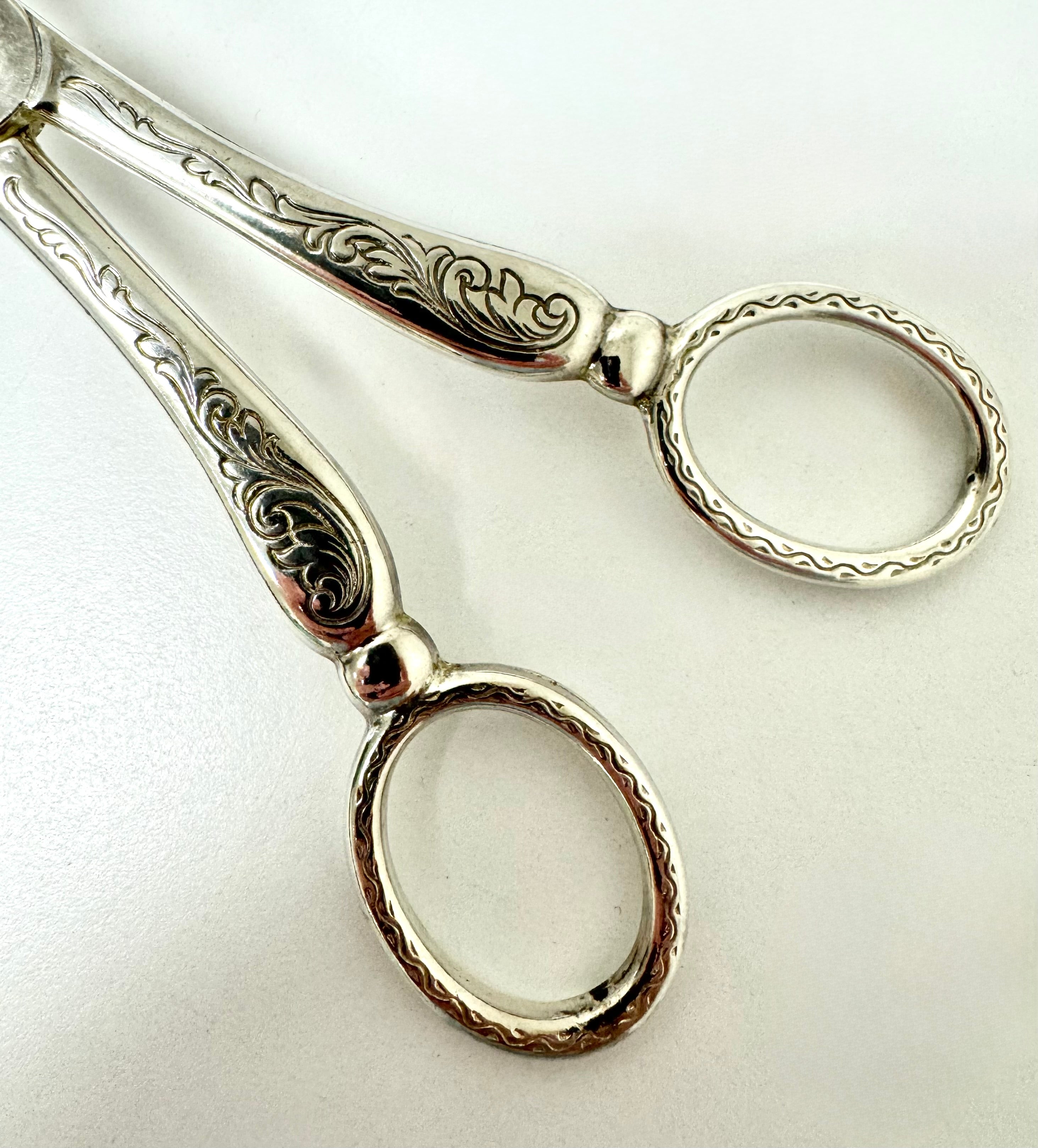 Vintage Silverplate Serving Tongs