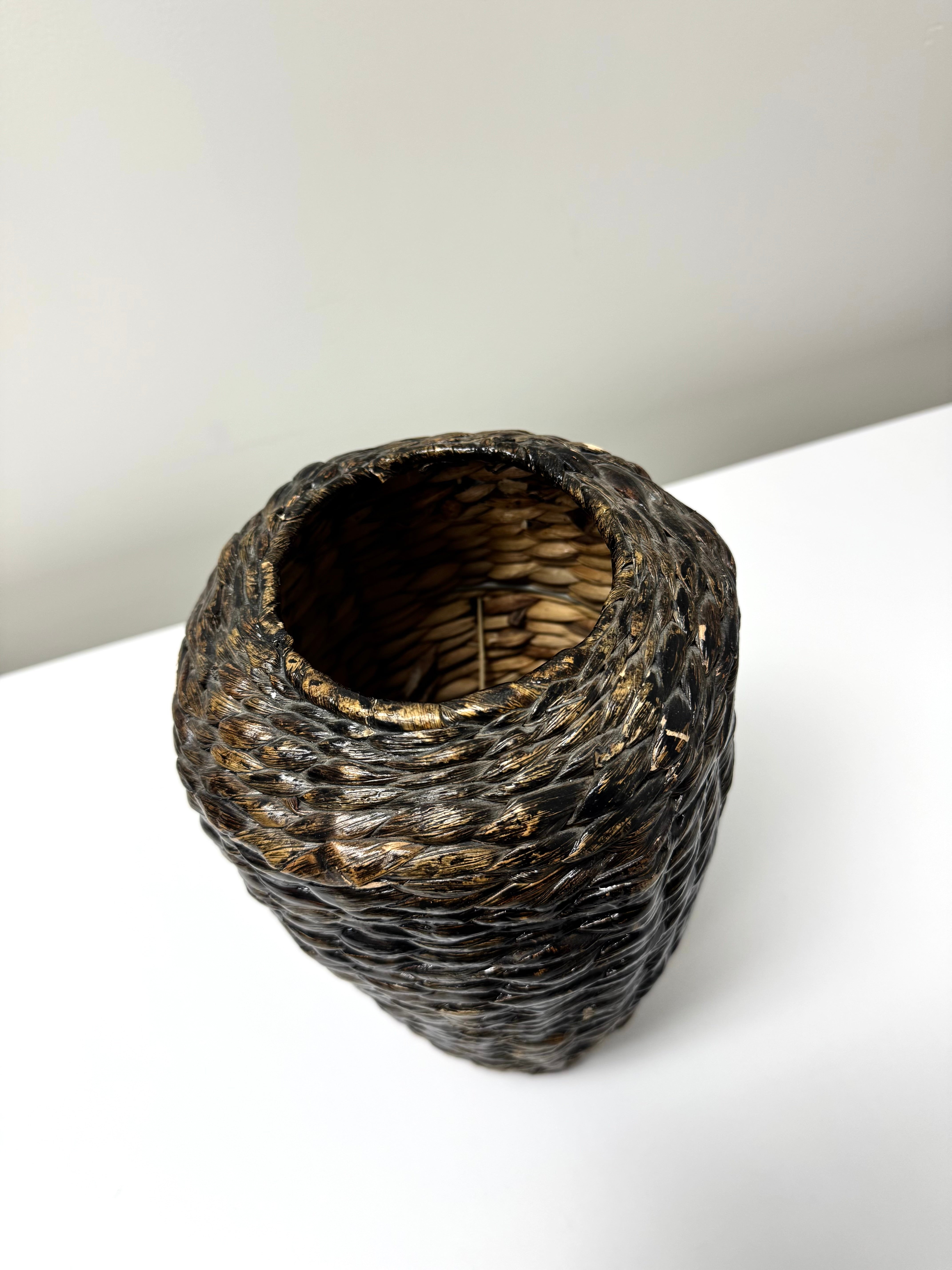 Rattan 14" Vase