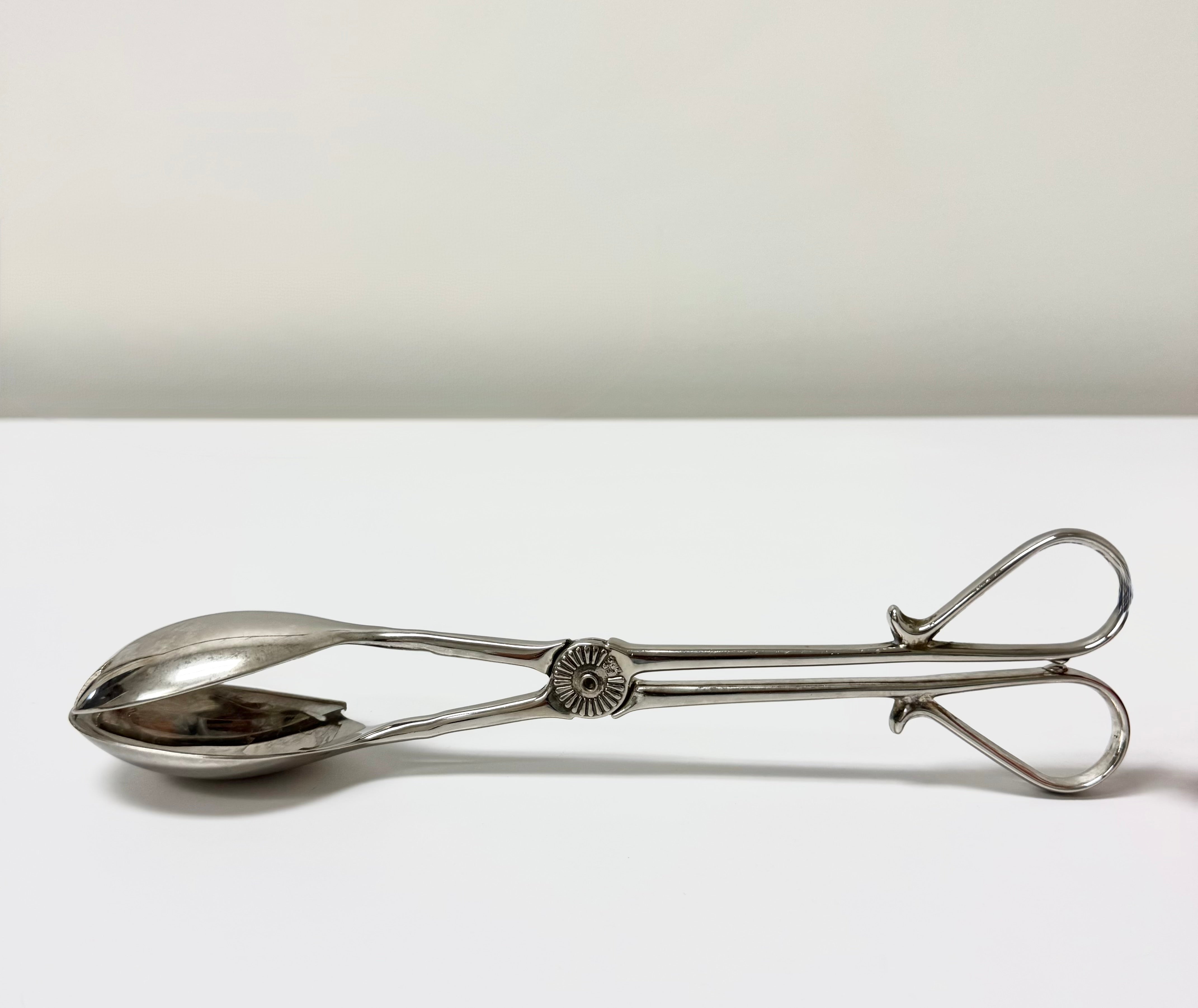 Vintage Silverplate Serving Tongs