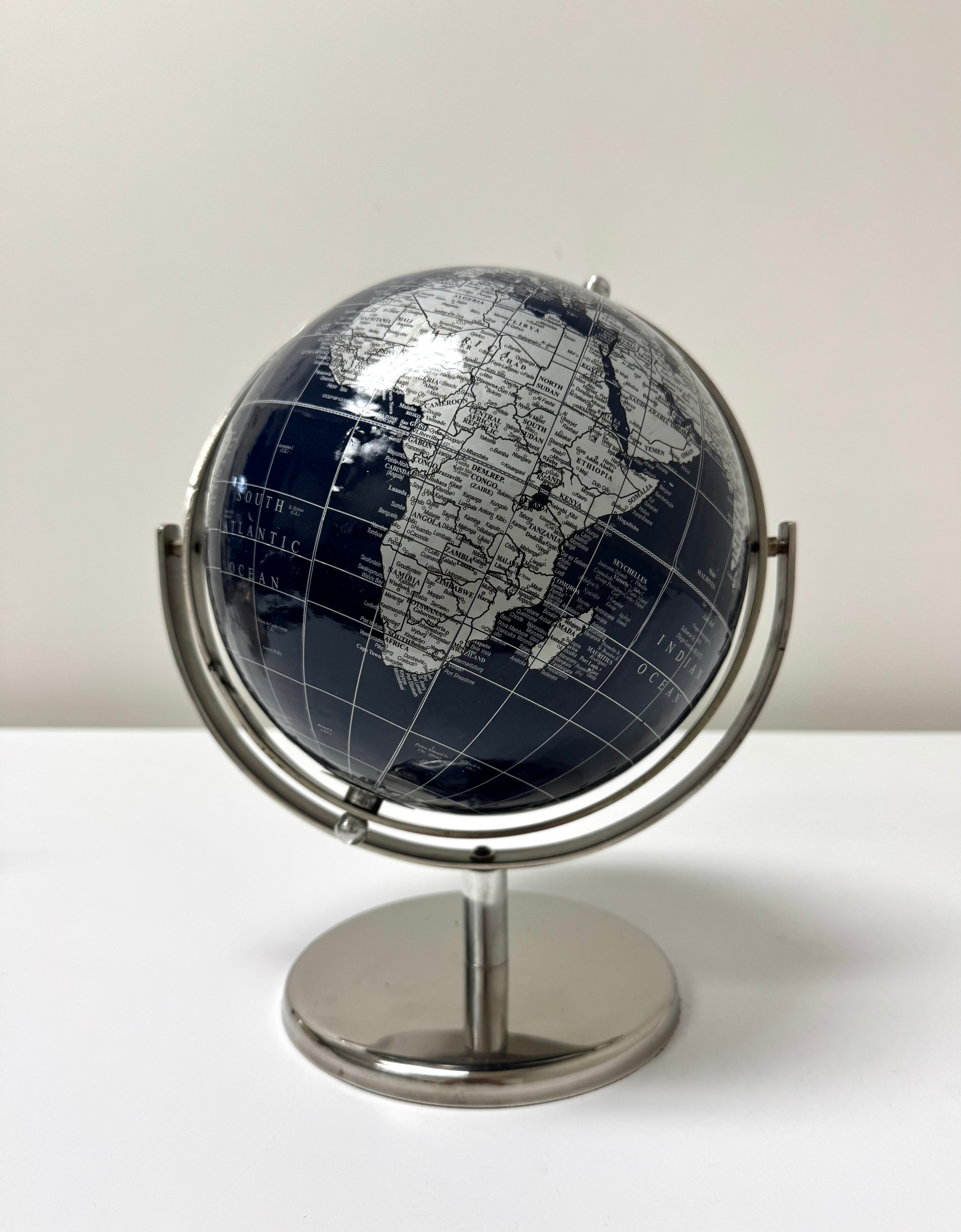 Navy Blue 8" Globe