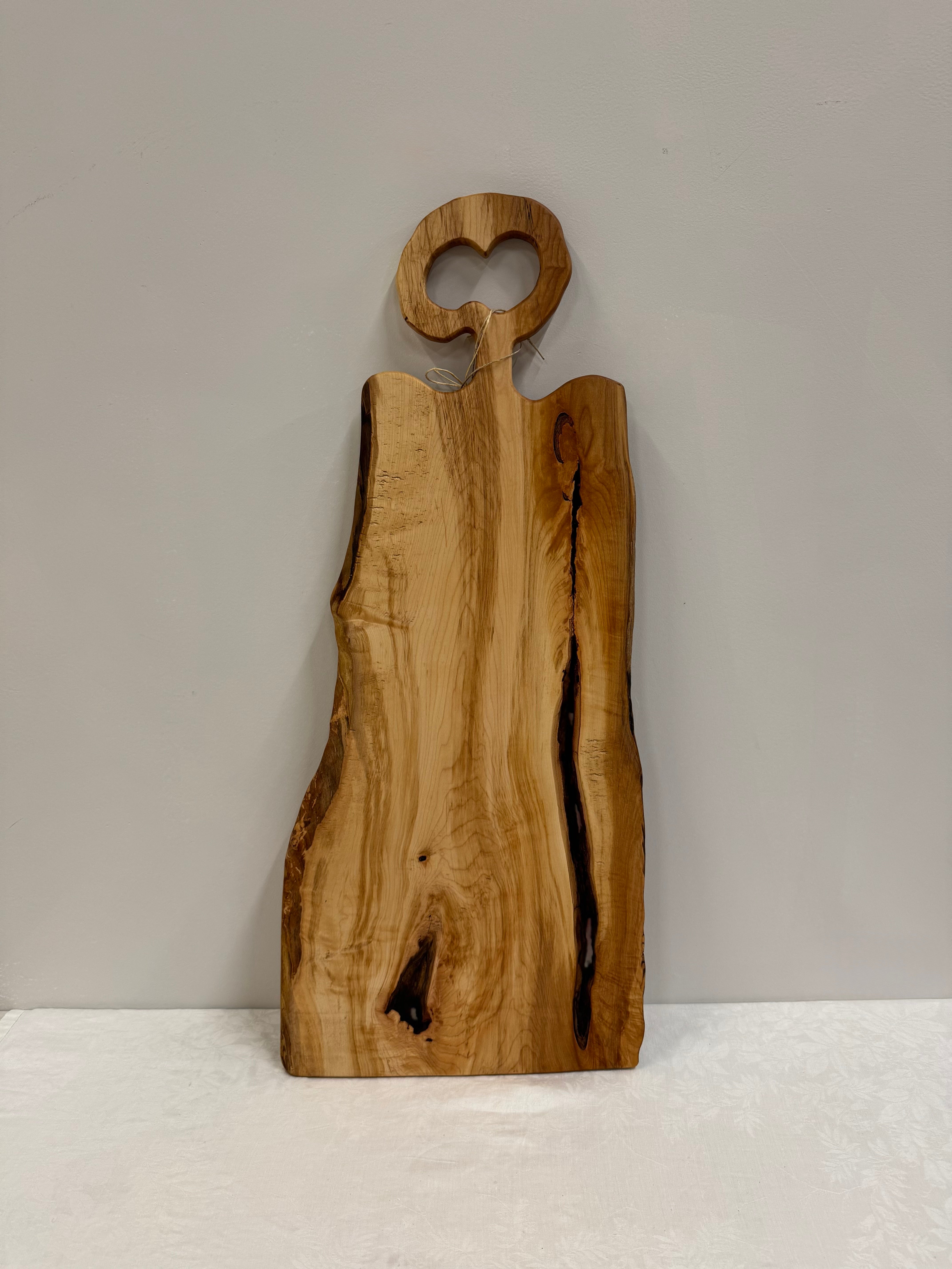 NEW! Solid Maple Live Edge 36" Charcuterie Board