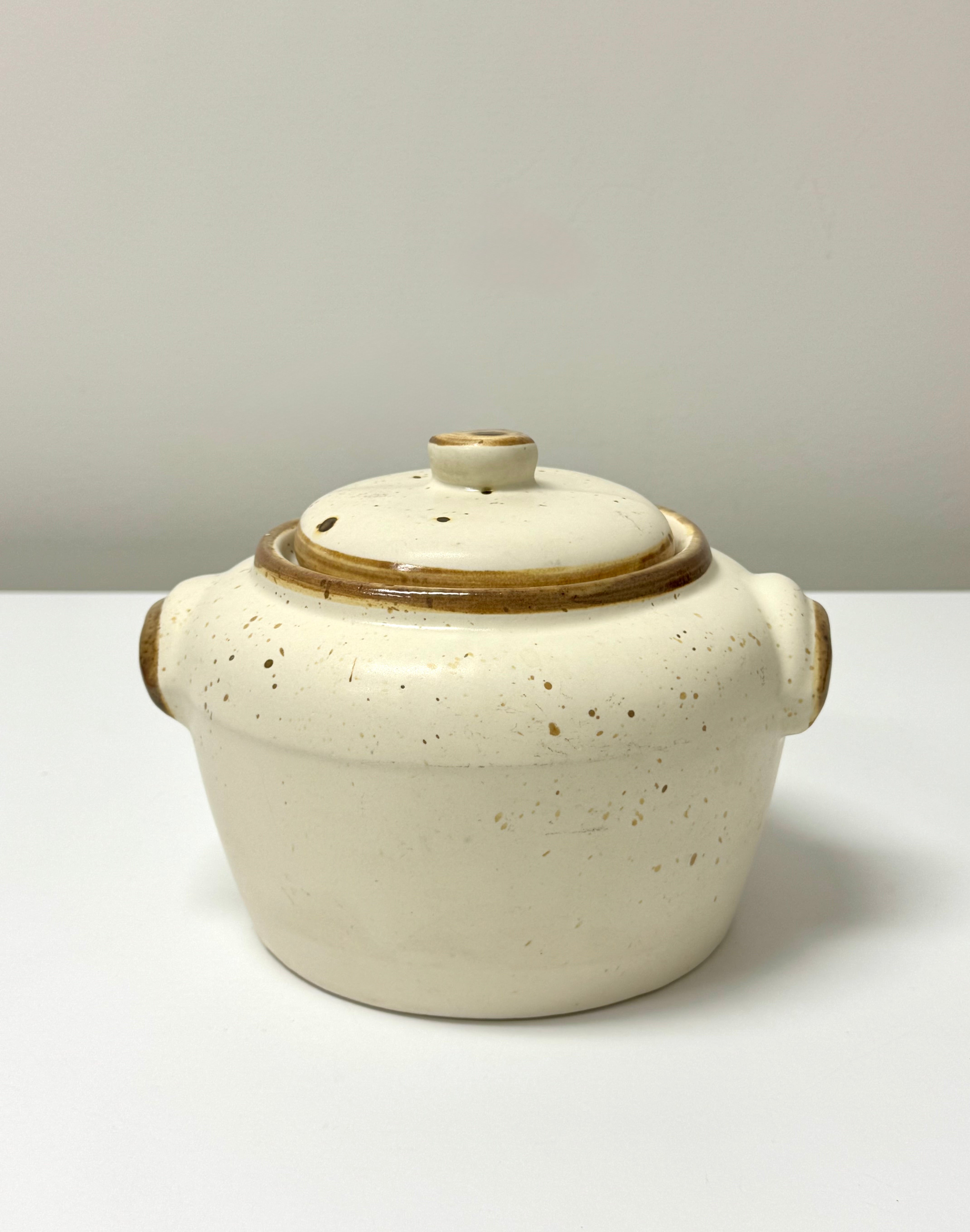 Vintage Stoneware Pottery Crock