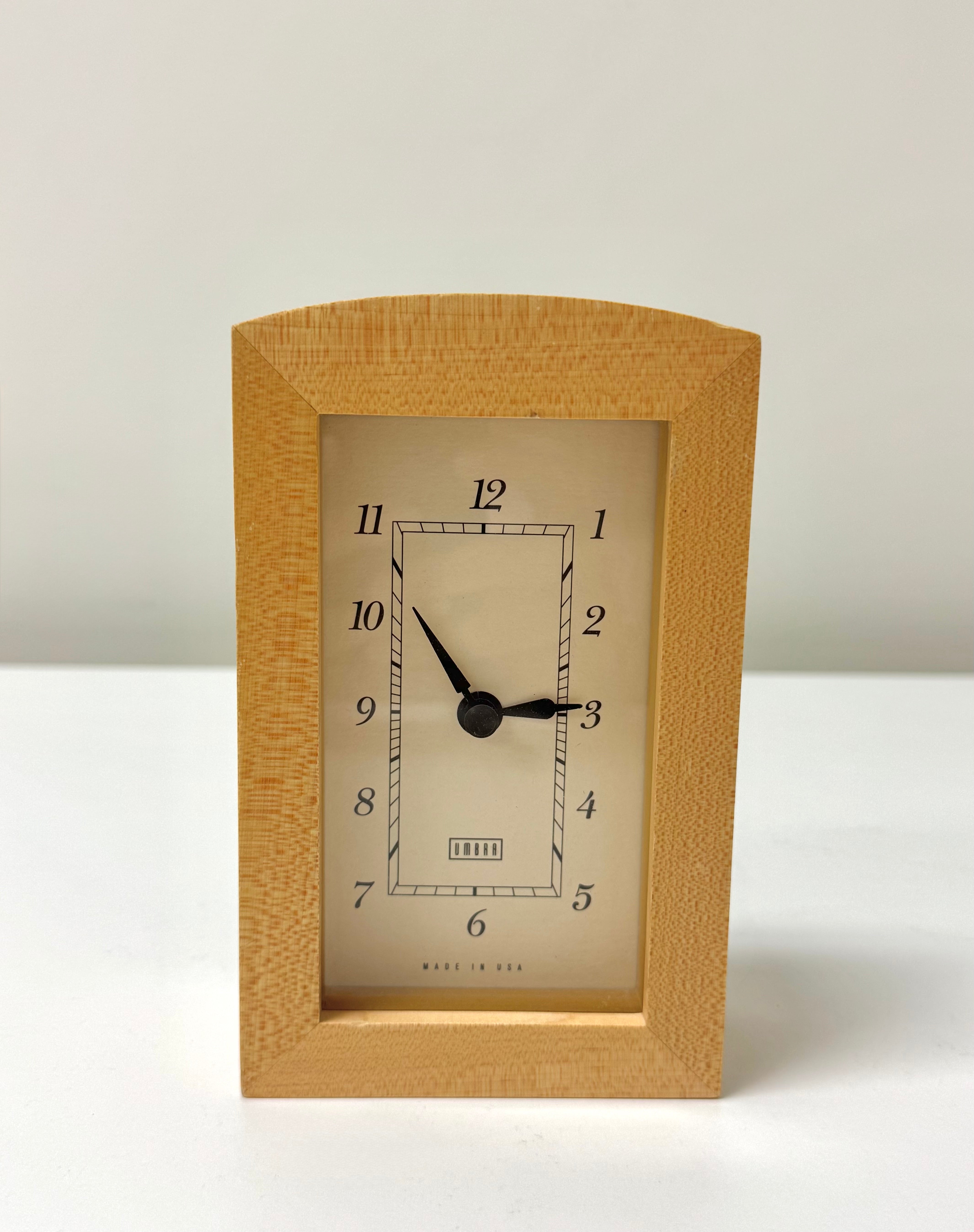 Vintage UMBRA Desk Clock