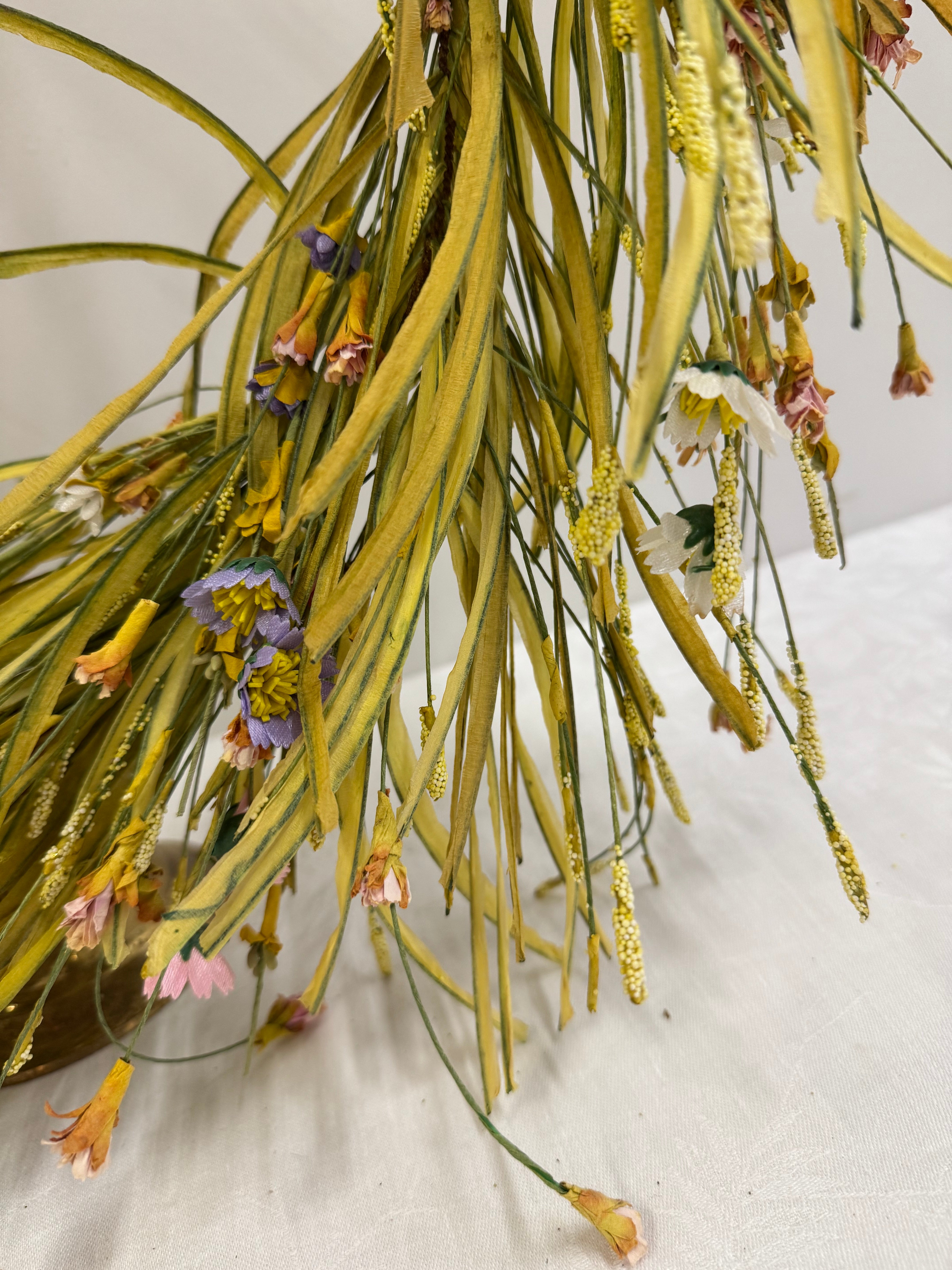 Japanese Grass and Floral 28" Wreath