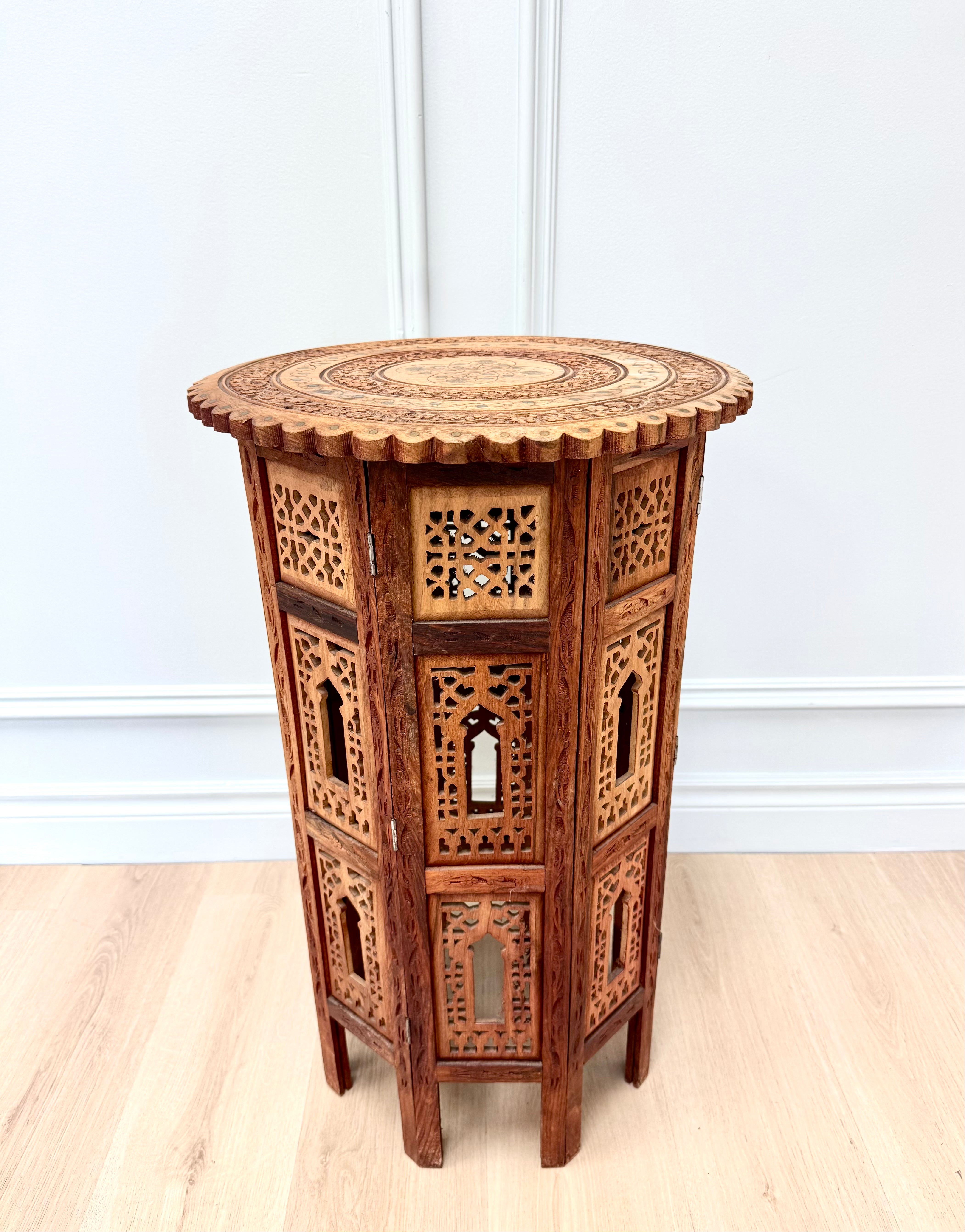Moroccan Folding Side Table