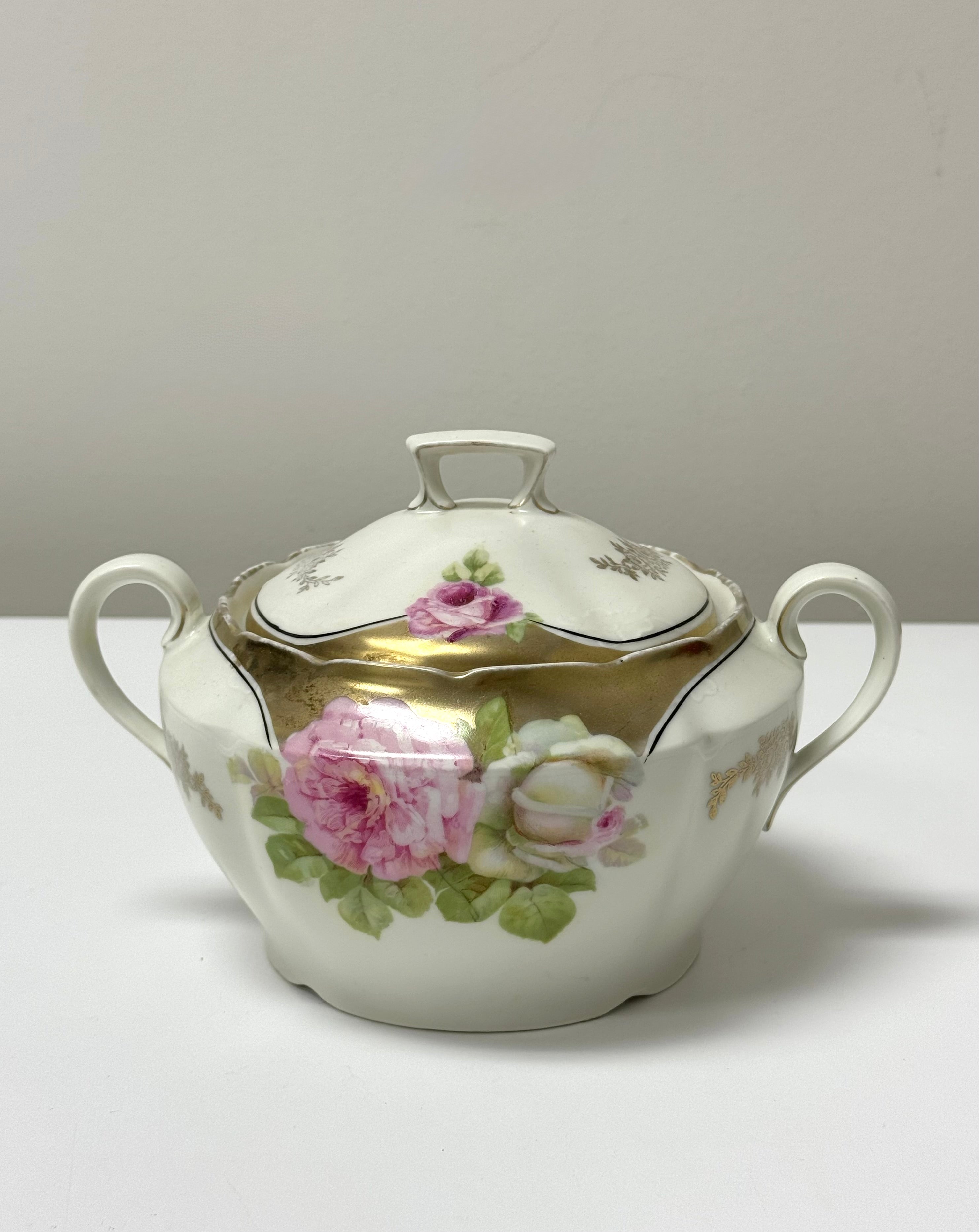 Antique Porcelain Biscuit Bowl