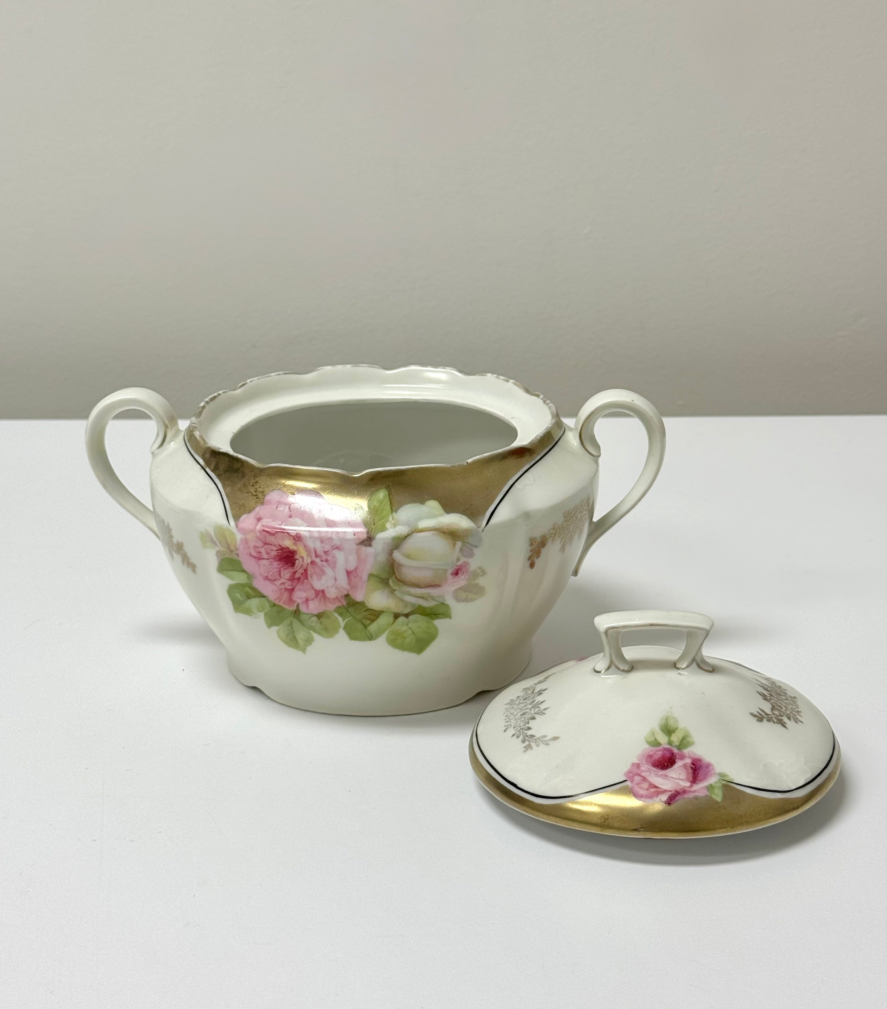 Antique Porcelain Biscuit Bowl