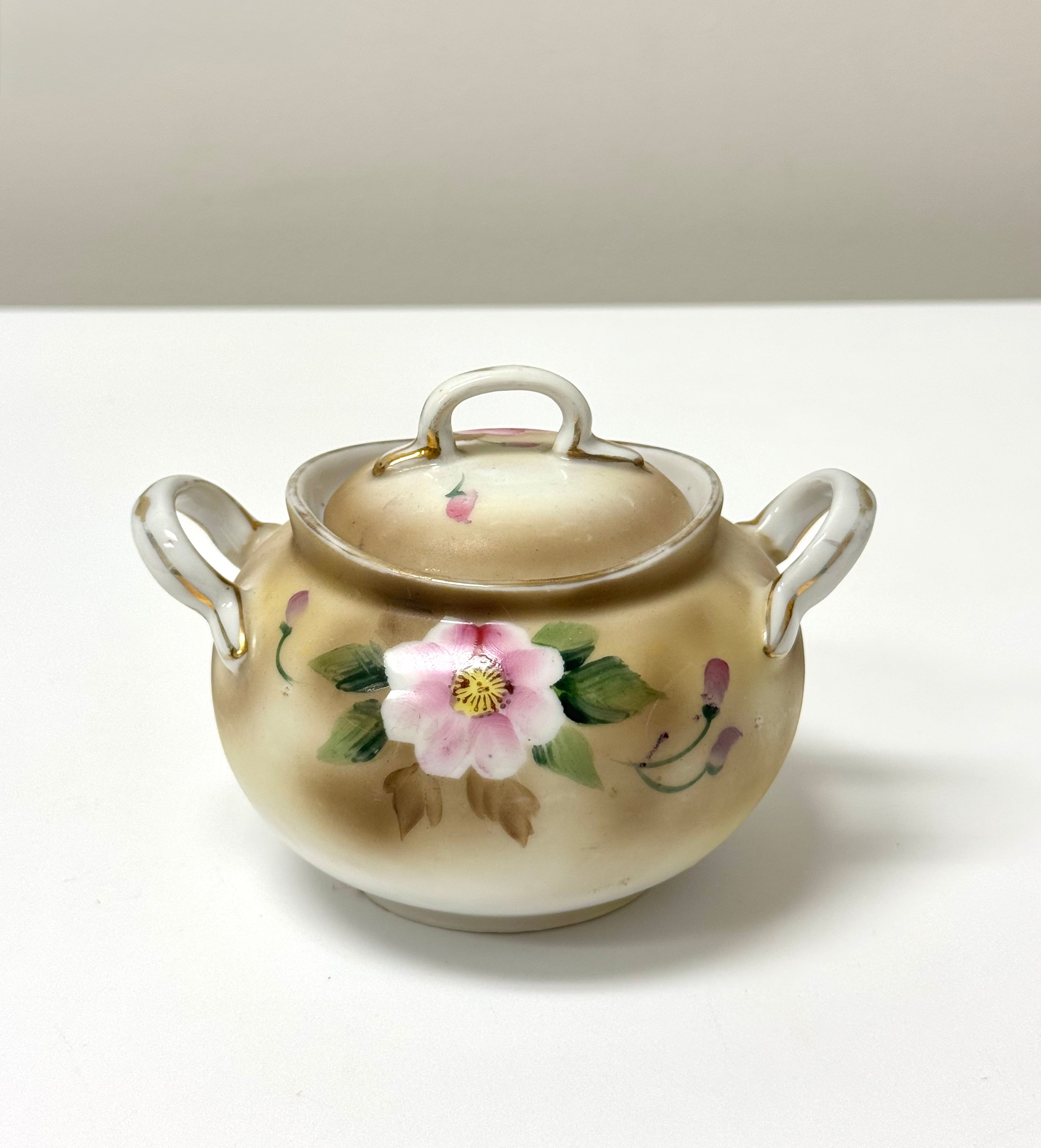 Antique NIPPON Lidded Bowl