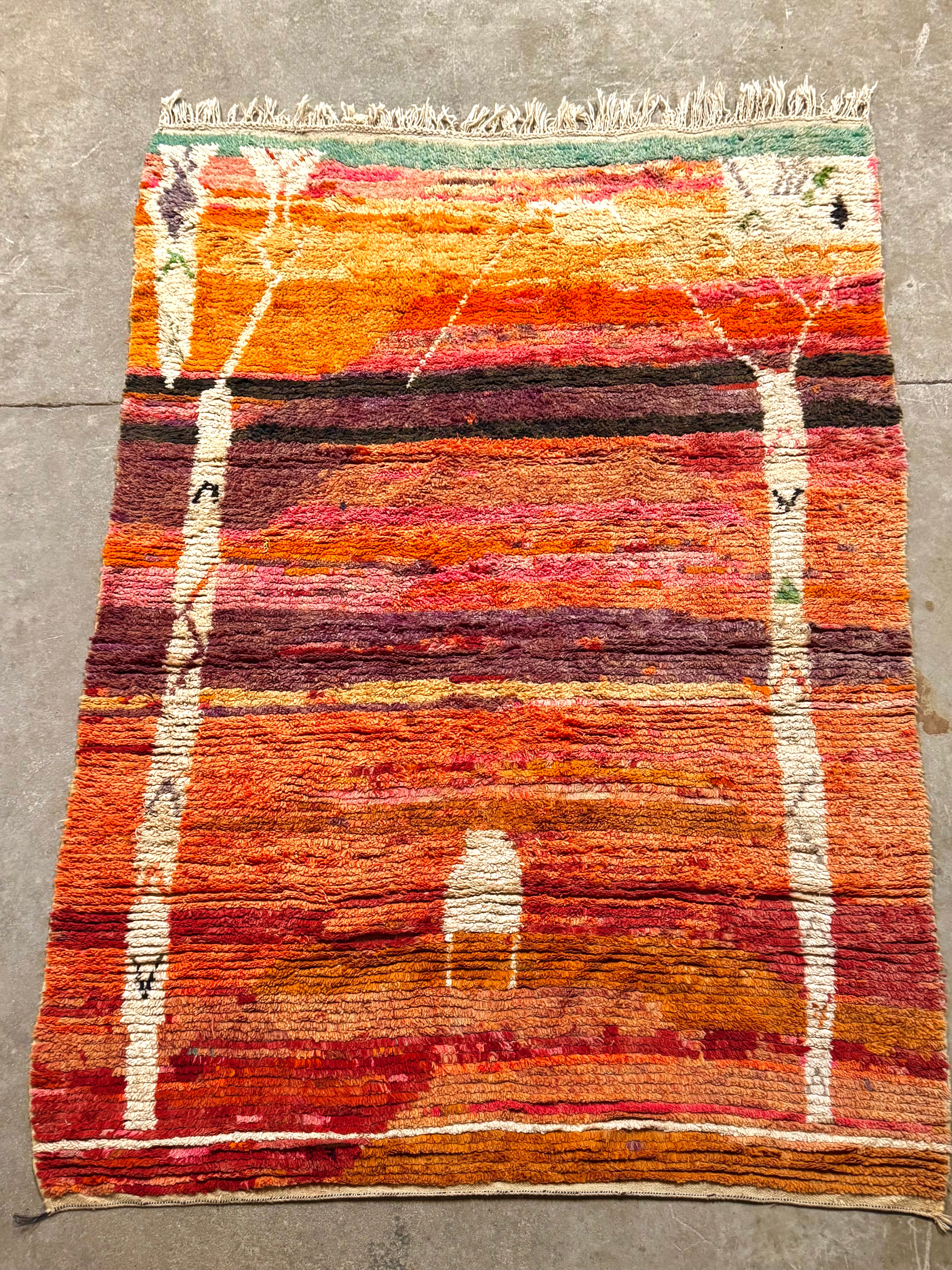 Moroccan 10' x 6'-6" Tufted Rug
