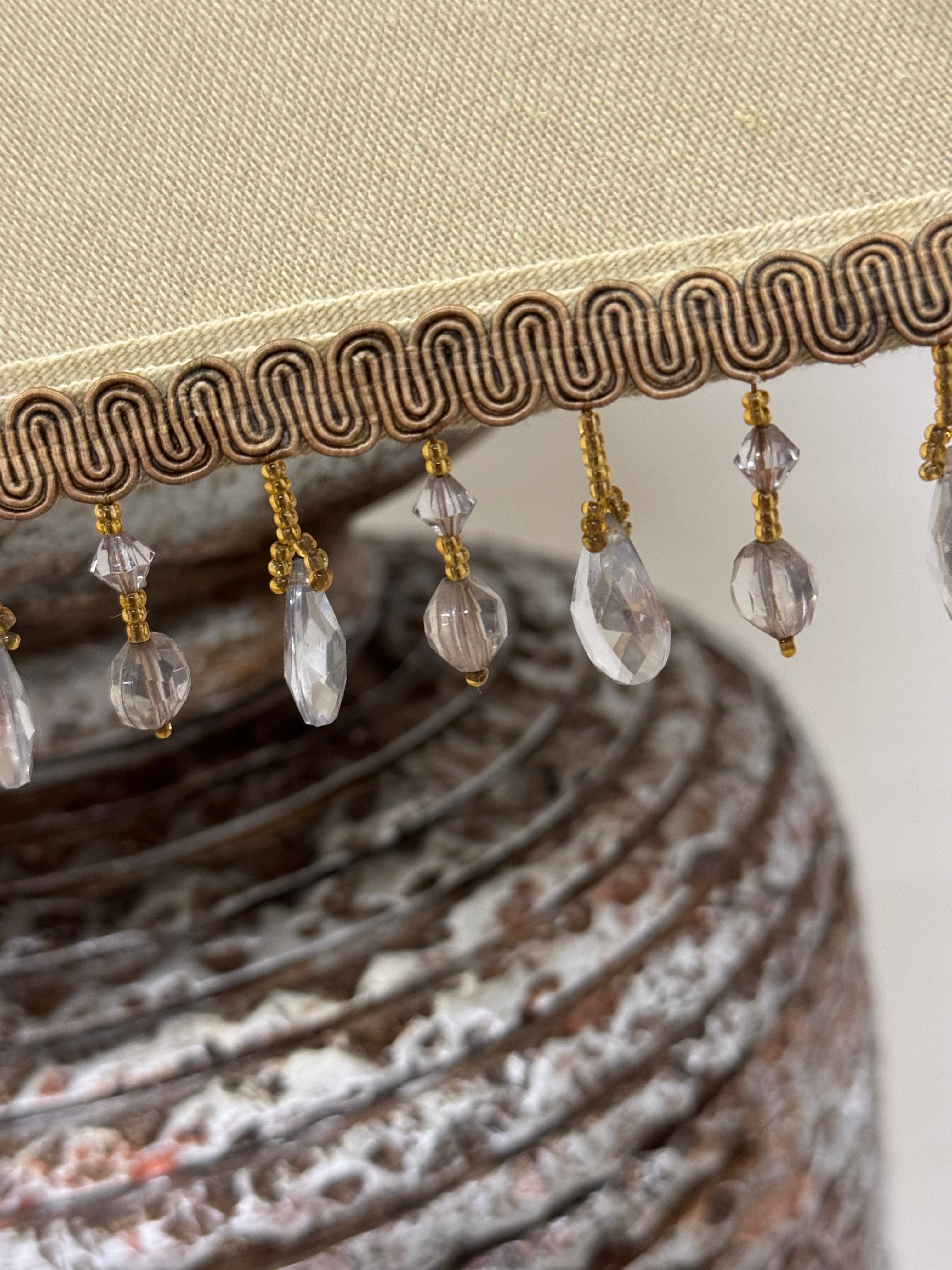 Silver Tapered Floor Lamp