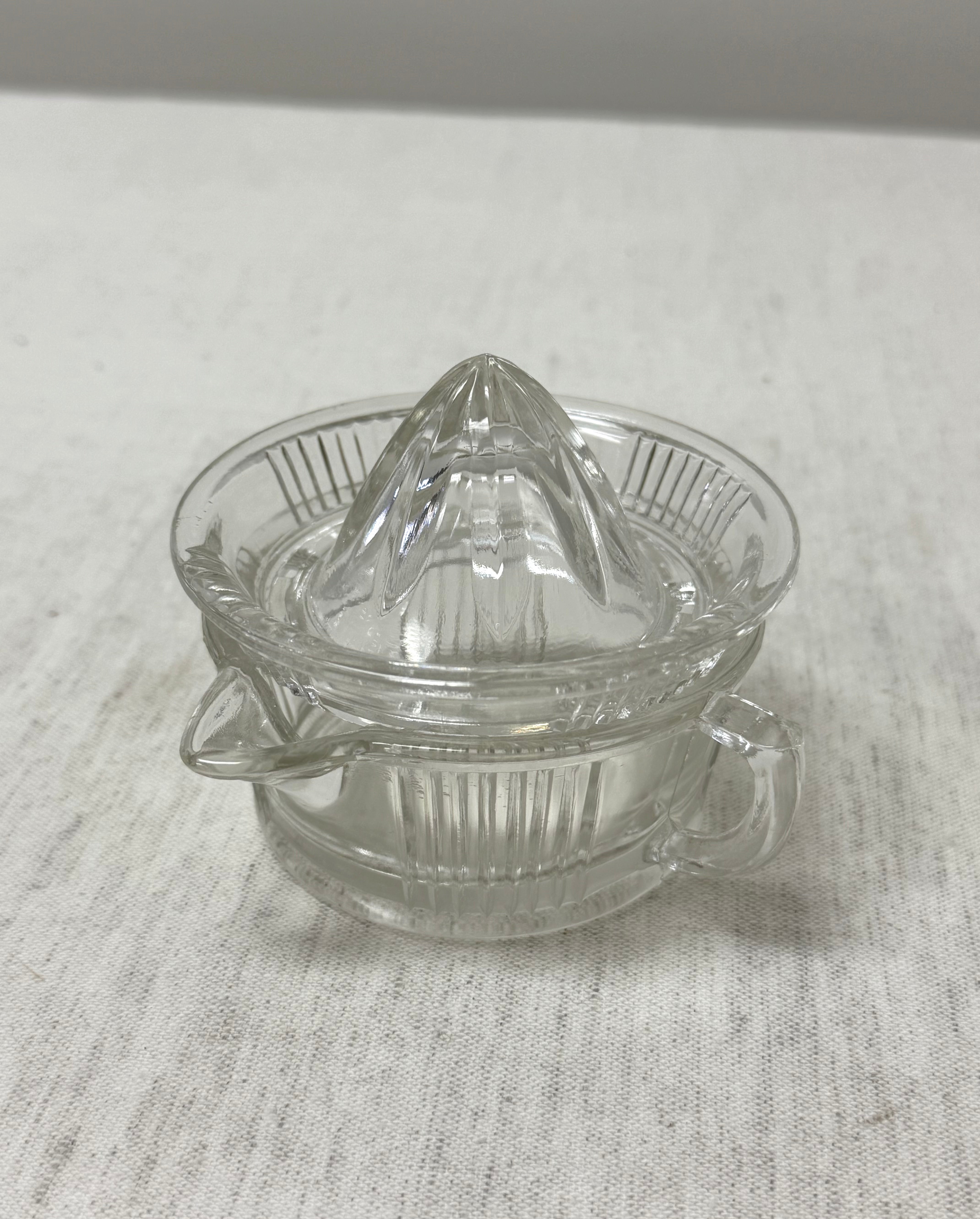 Vintage Small Glass Juicer