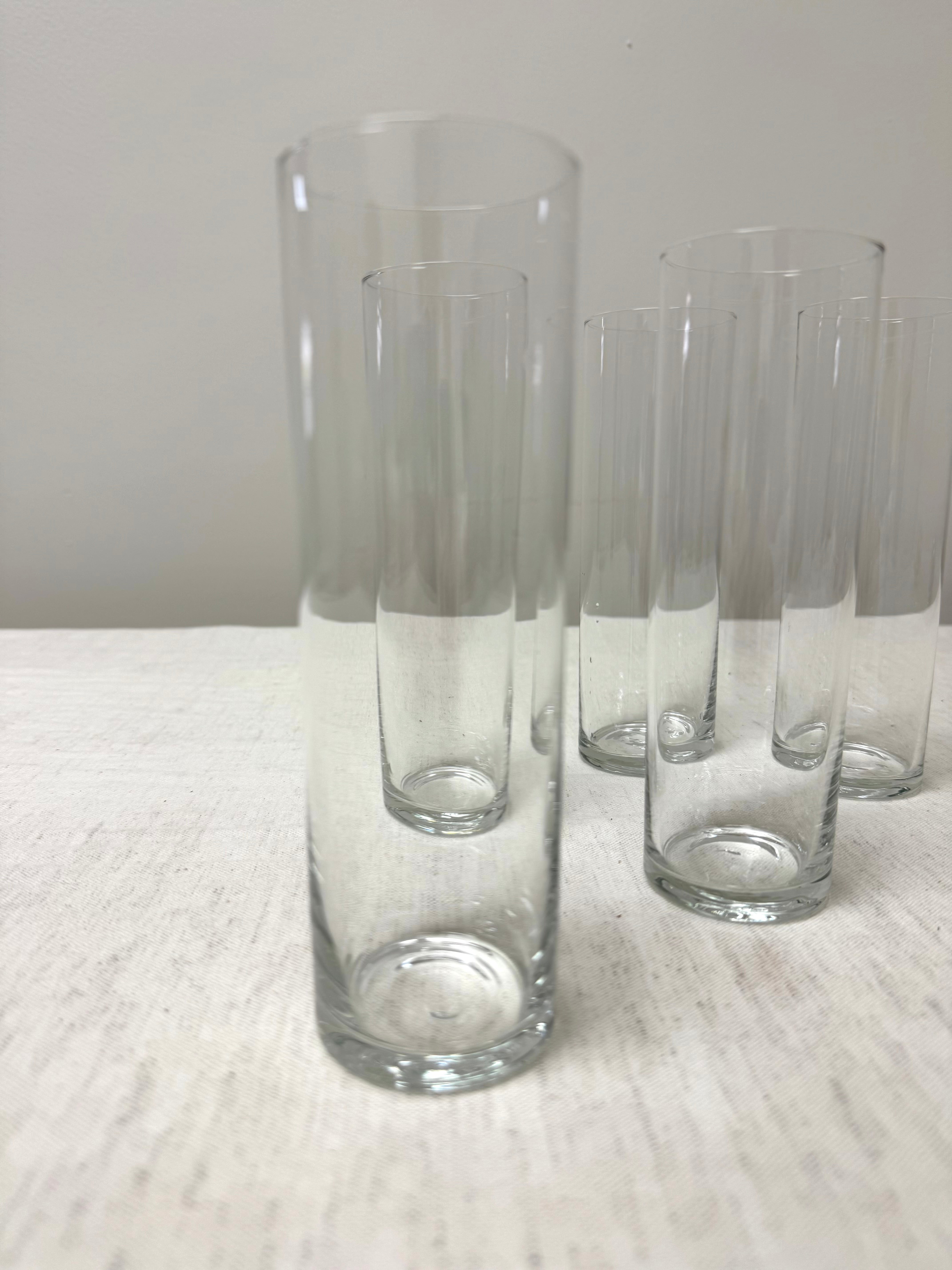 Cylinder Highball Glasses Set of 6