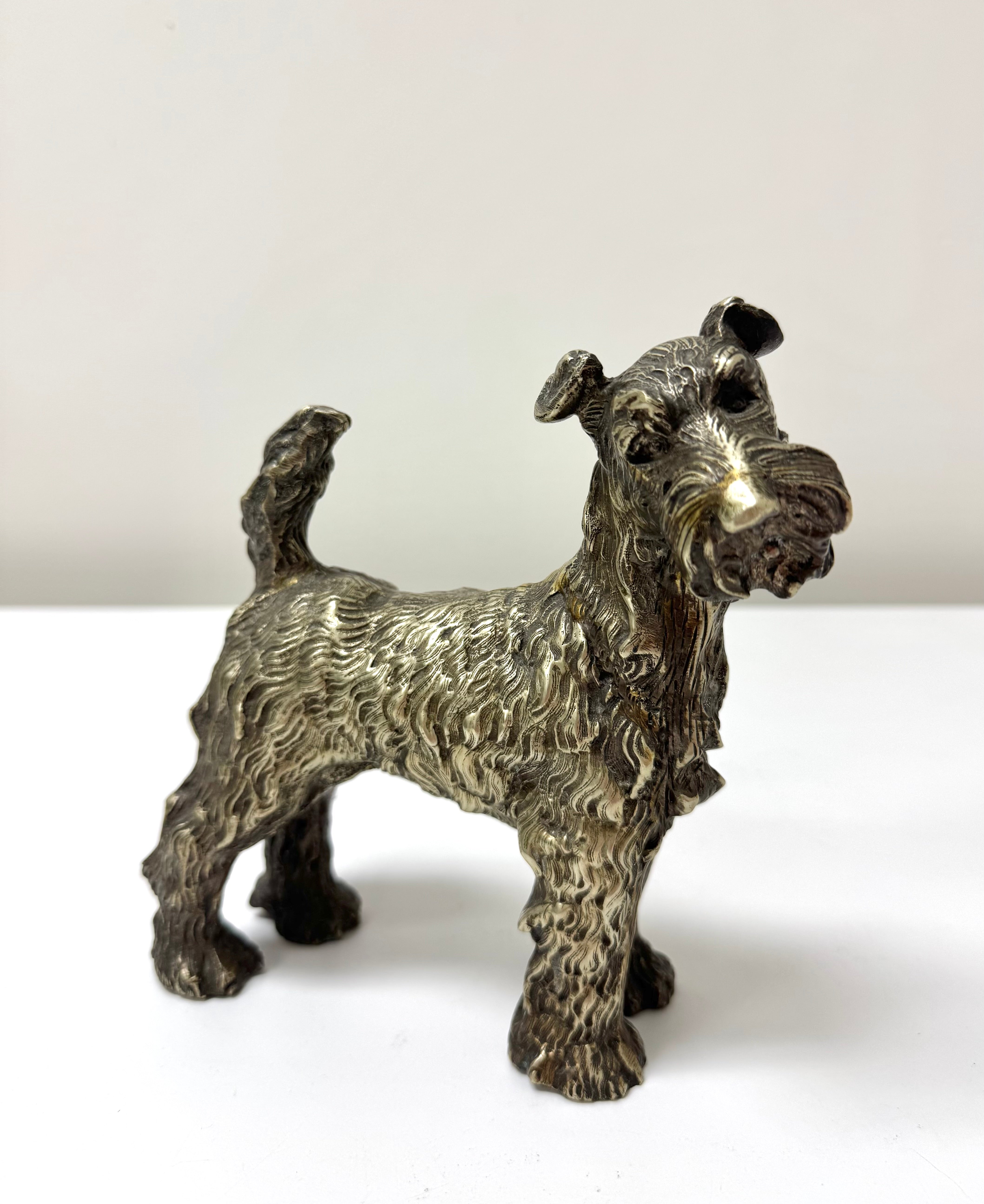 Antique Brass Terrier