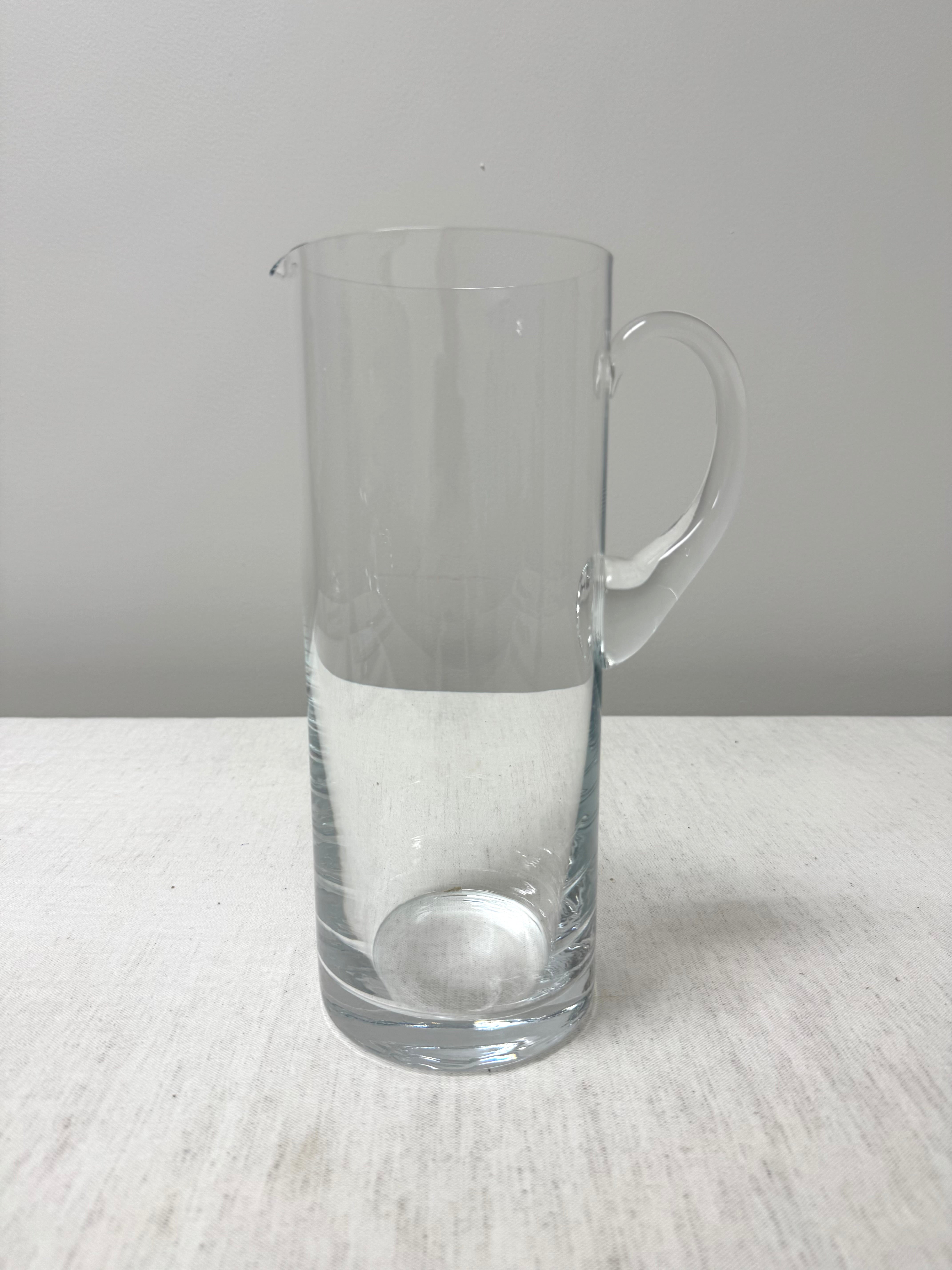 Modern Glass Pitcher