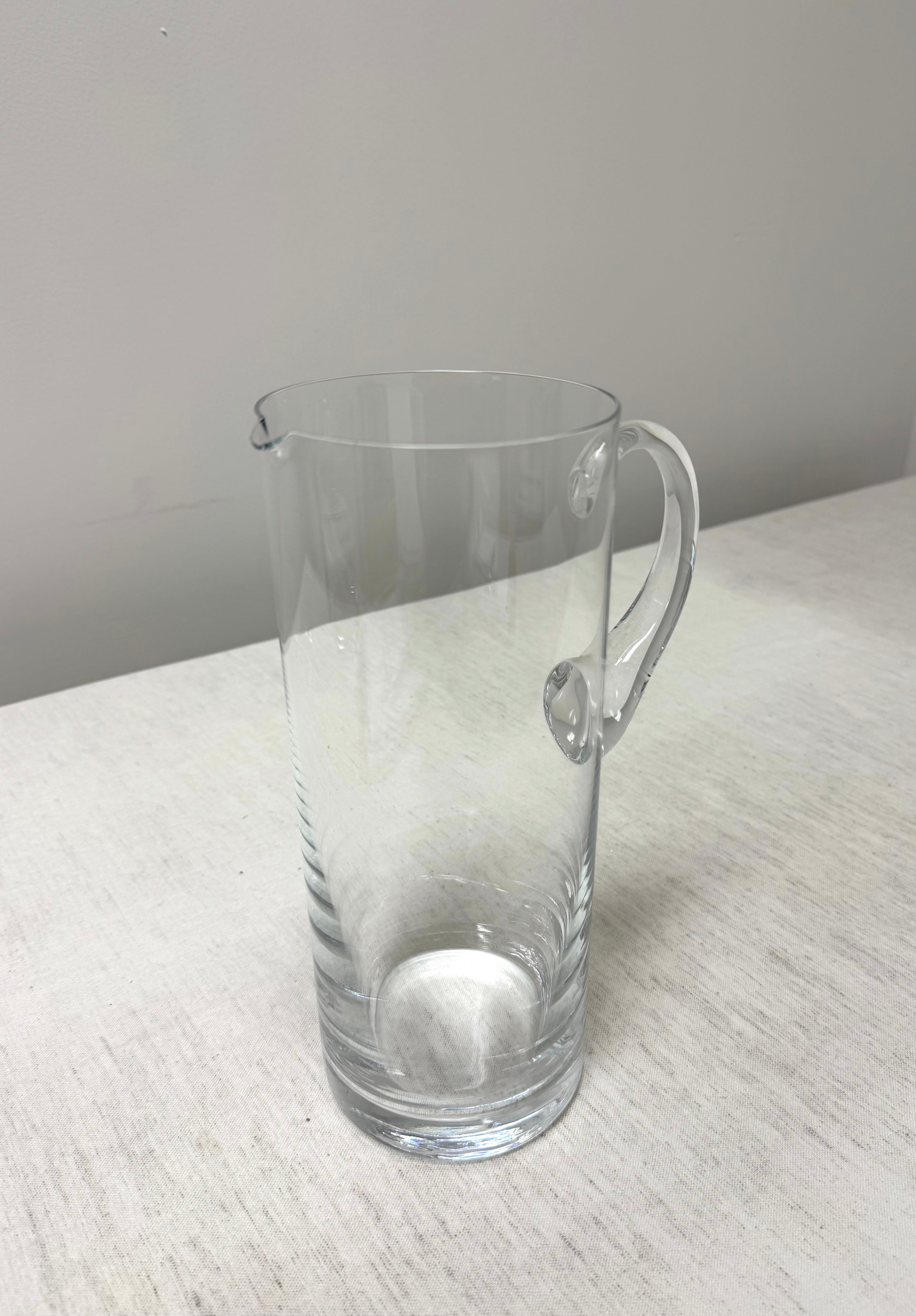 Modern Glass Pitcher