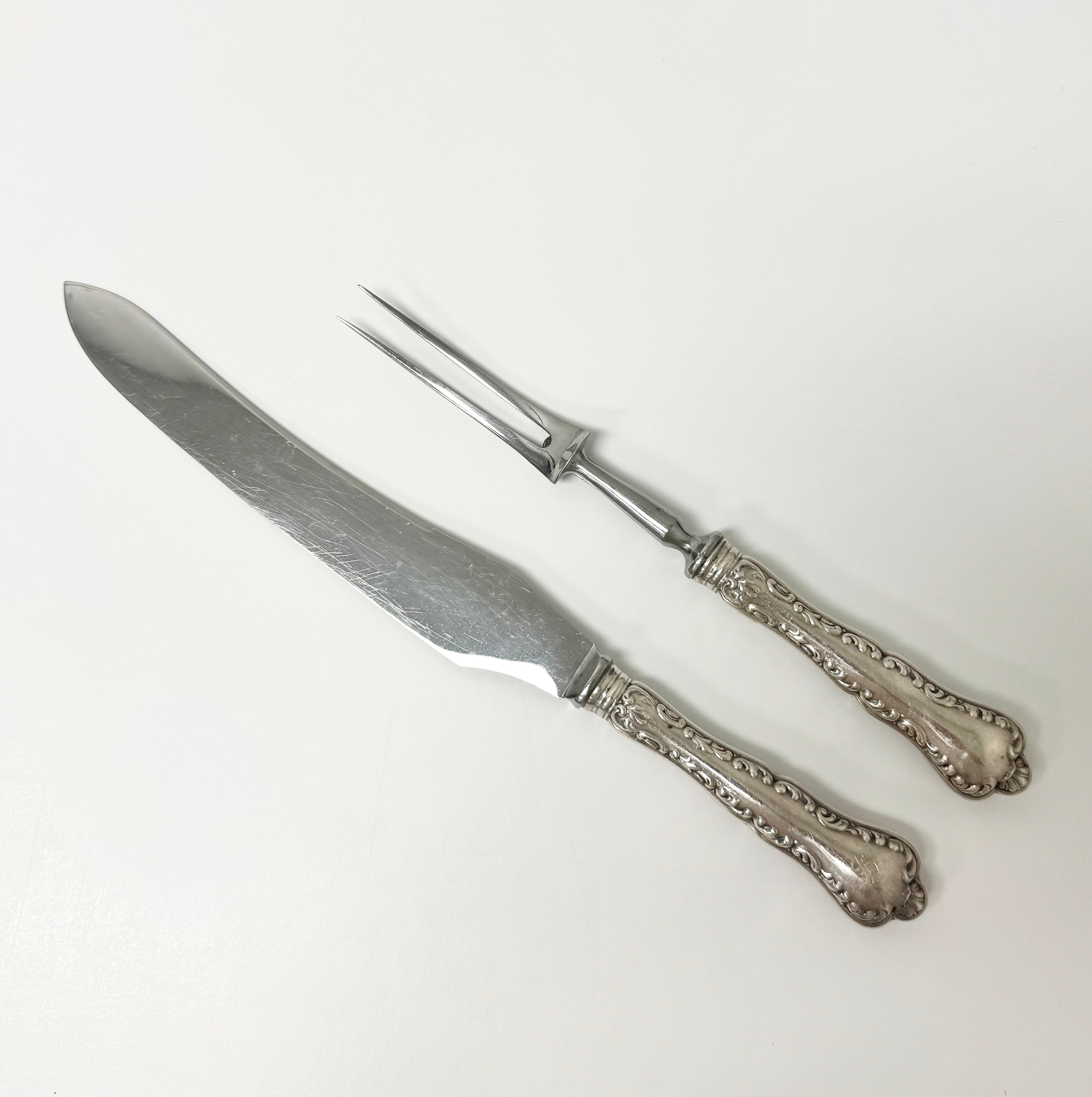 Vintage BIRKS Sterling Carving Set