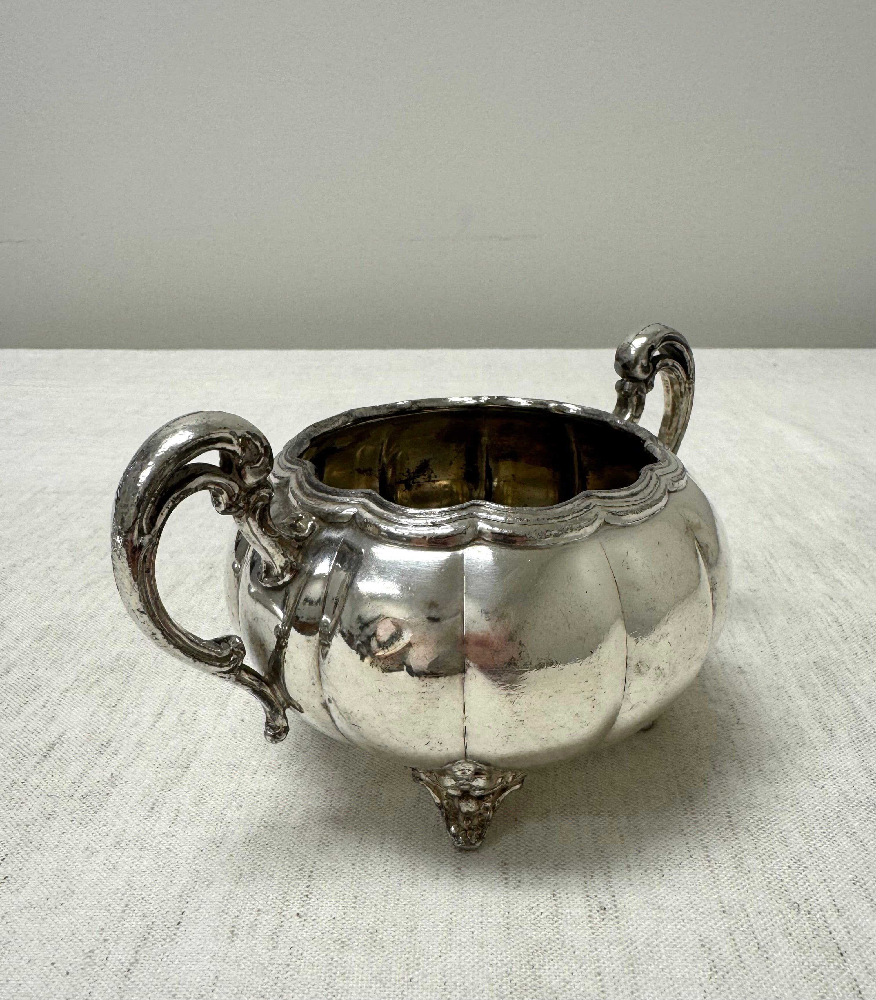 Vintage Silverplate Small Bowl with Handles