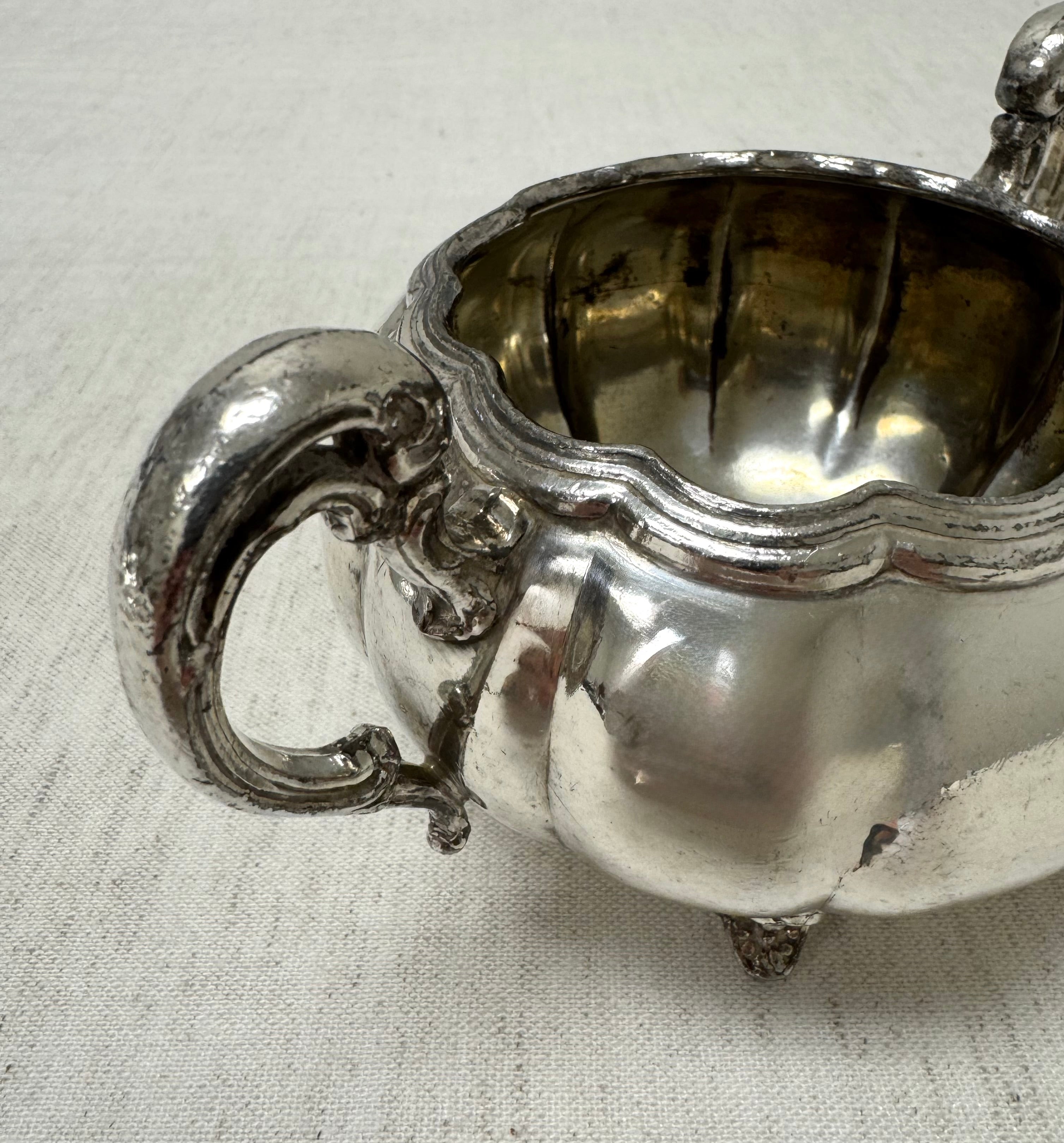 Vintage Silverplate Small Bowl with Handles