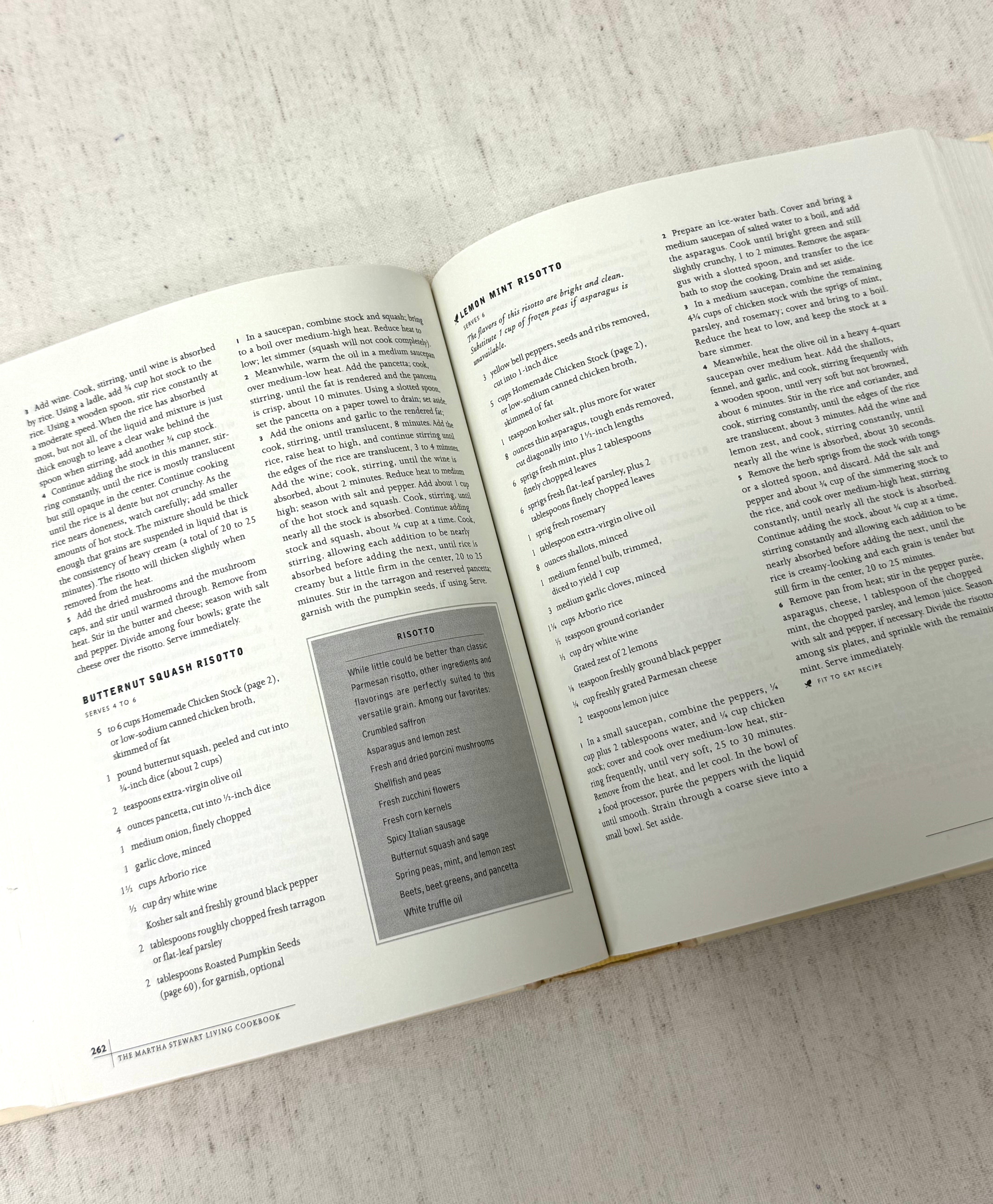 'The Martha Stewart Living Cookbook' Hardcover (First Edition)