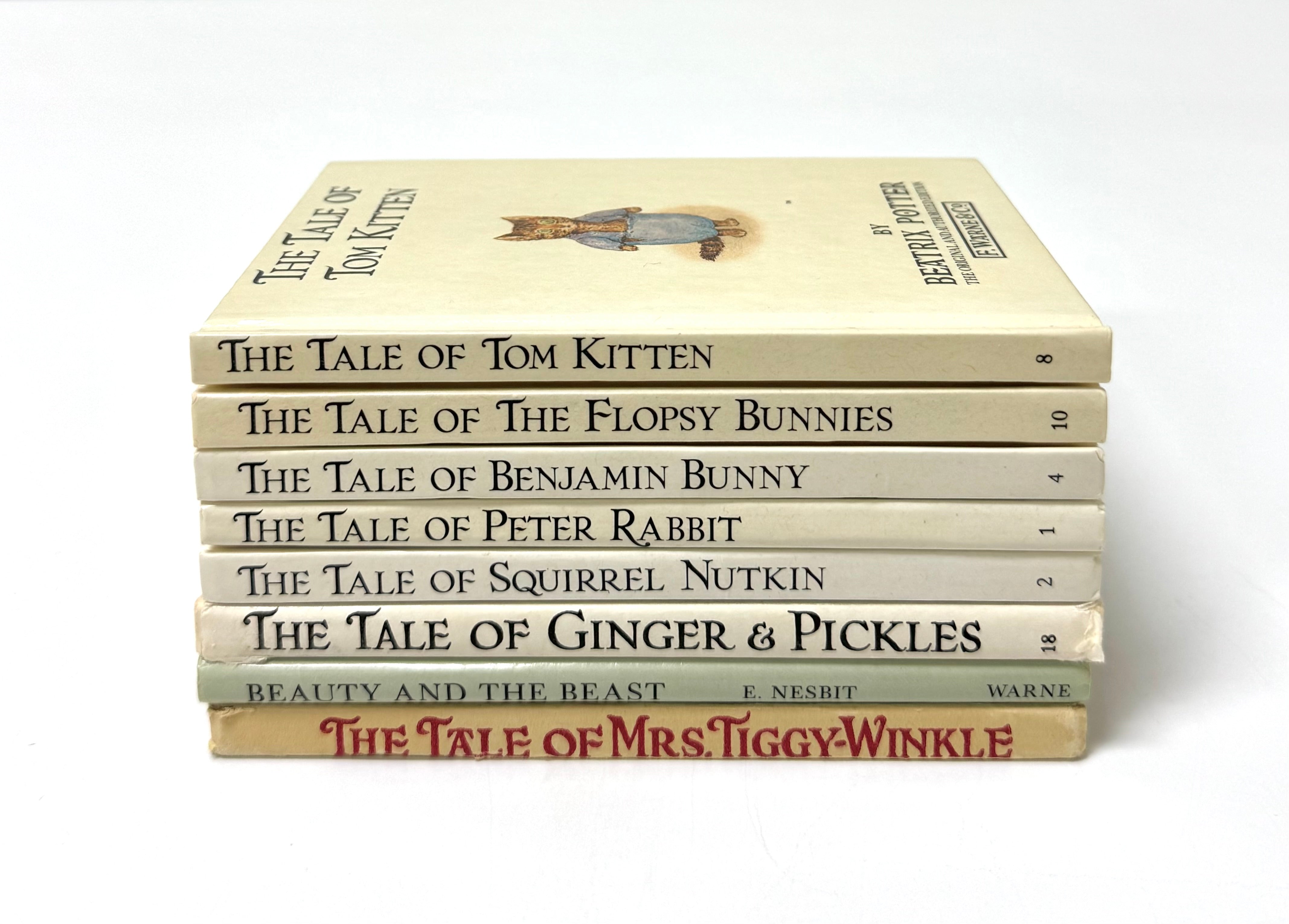 Vintage Beatrix Potter & E. Nesbit Children's Books Set of 8