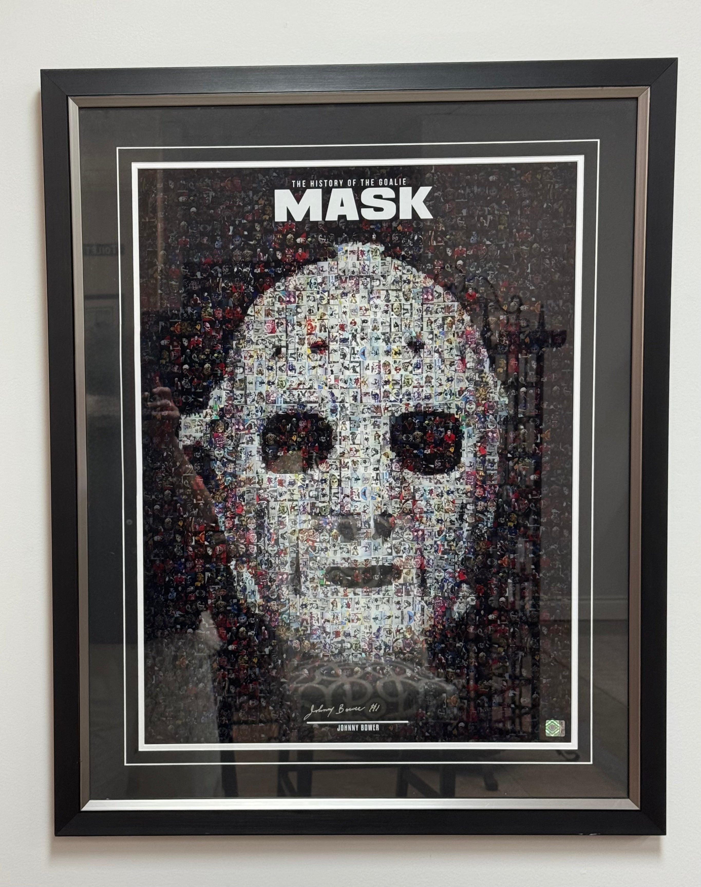 'The History of the Goalie Mask' Limited Edition Print