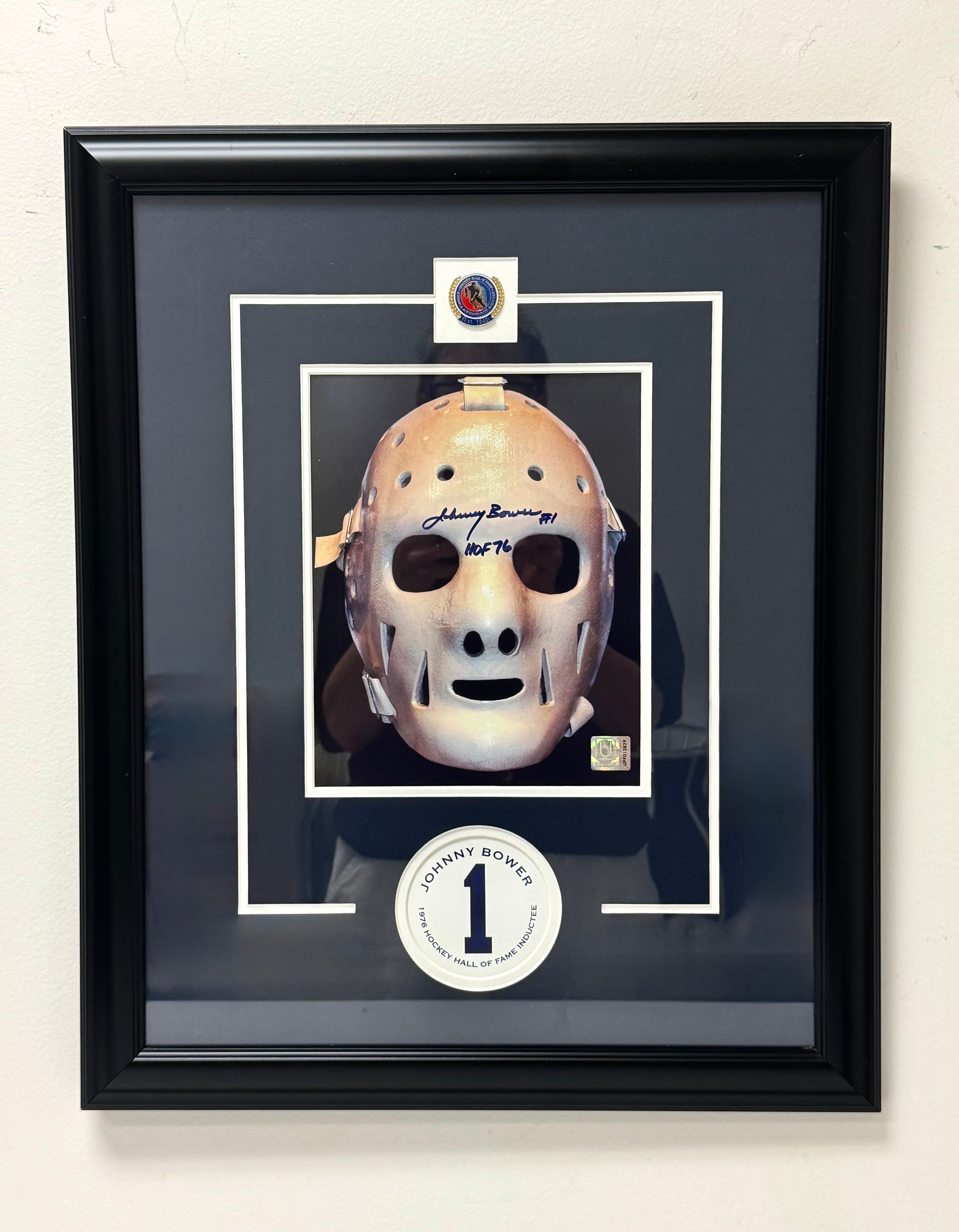 'Johnny Bower' Limited Edition Signed Photograph