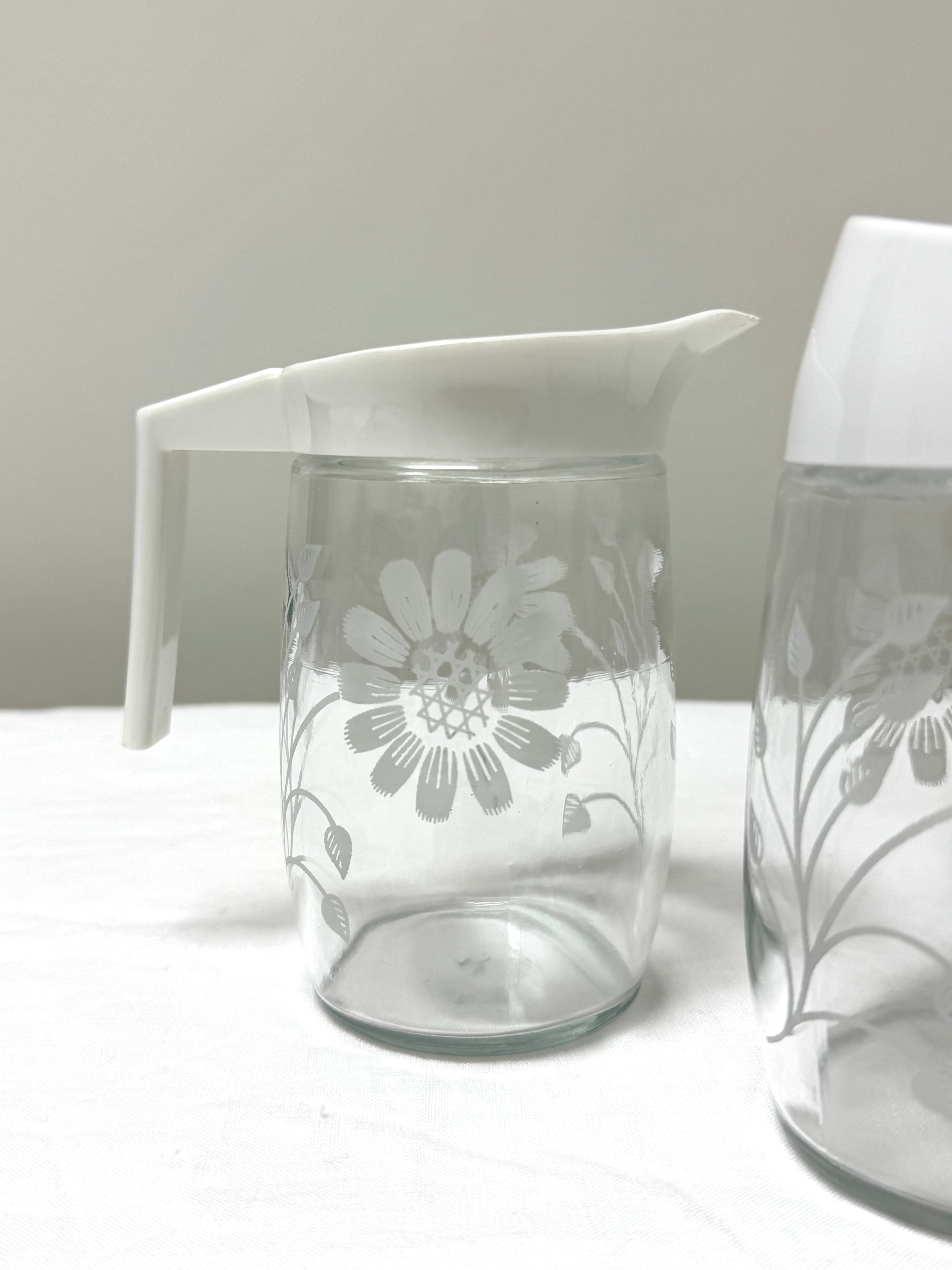 Vintage LIBBEY Milk & Sugar Set