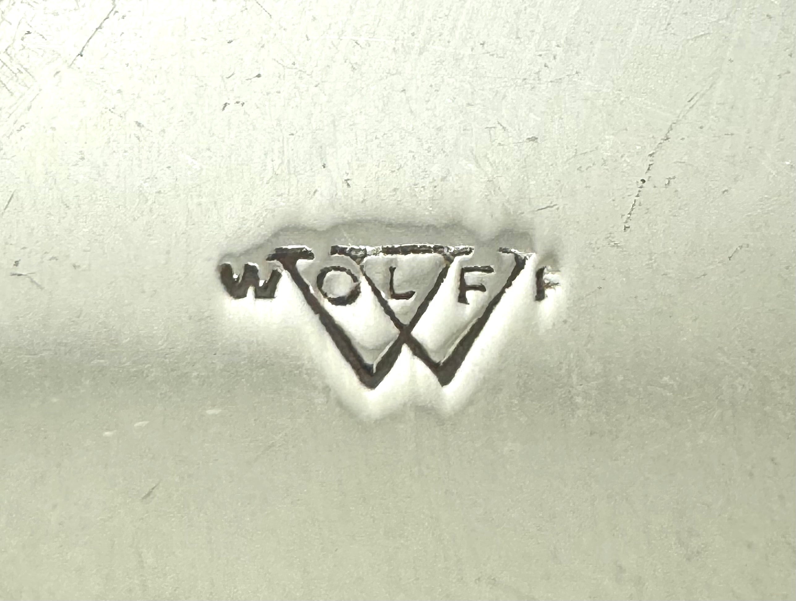 Vintage WOLFF Silverplate Jigger