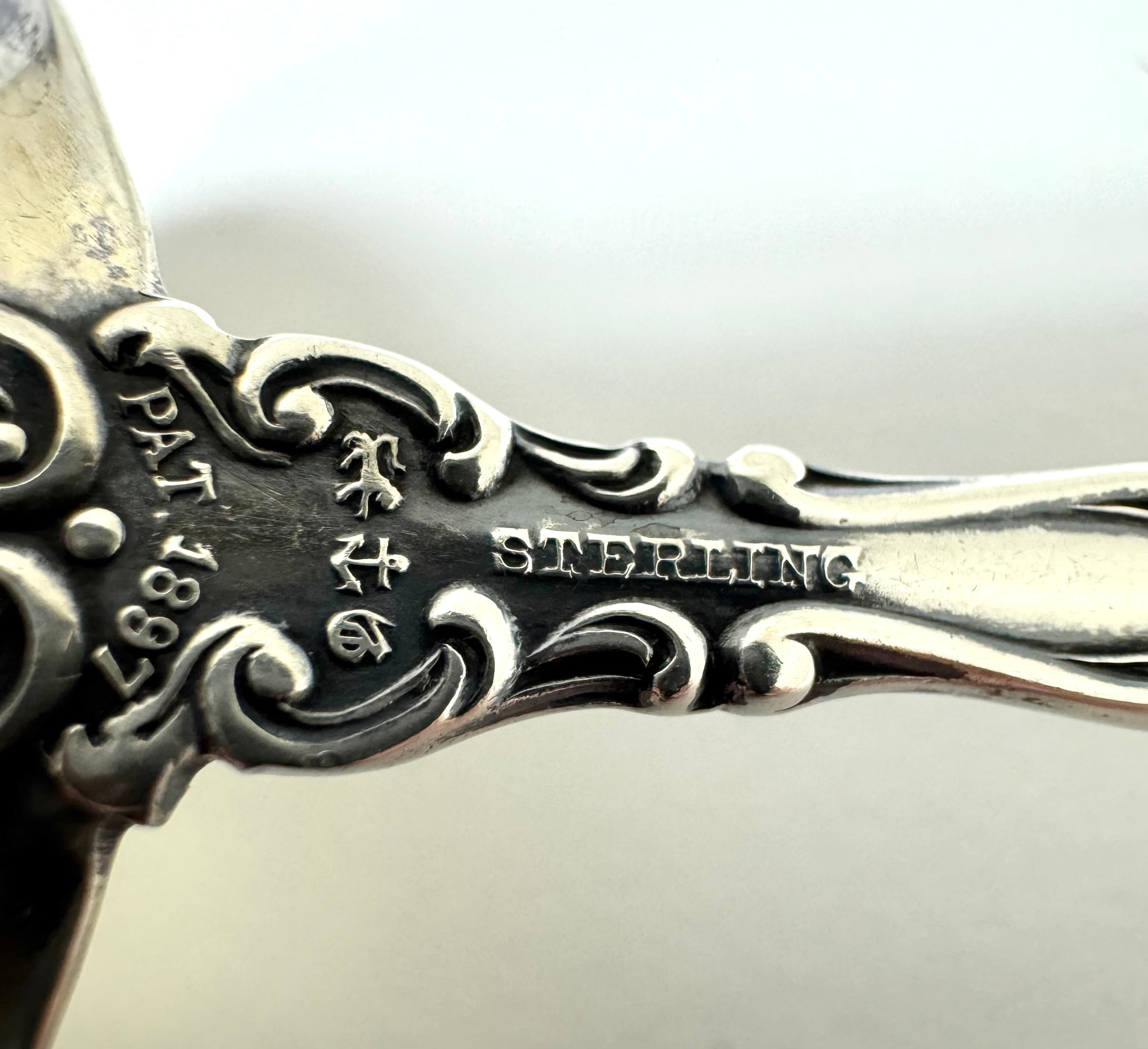 Vintage Sterling Condiment Ladle
