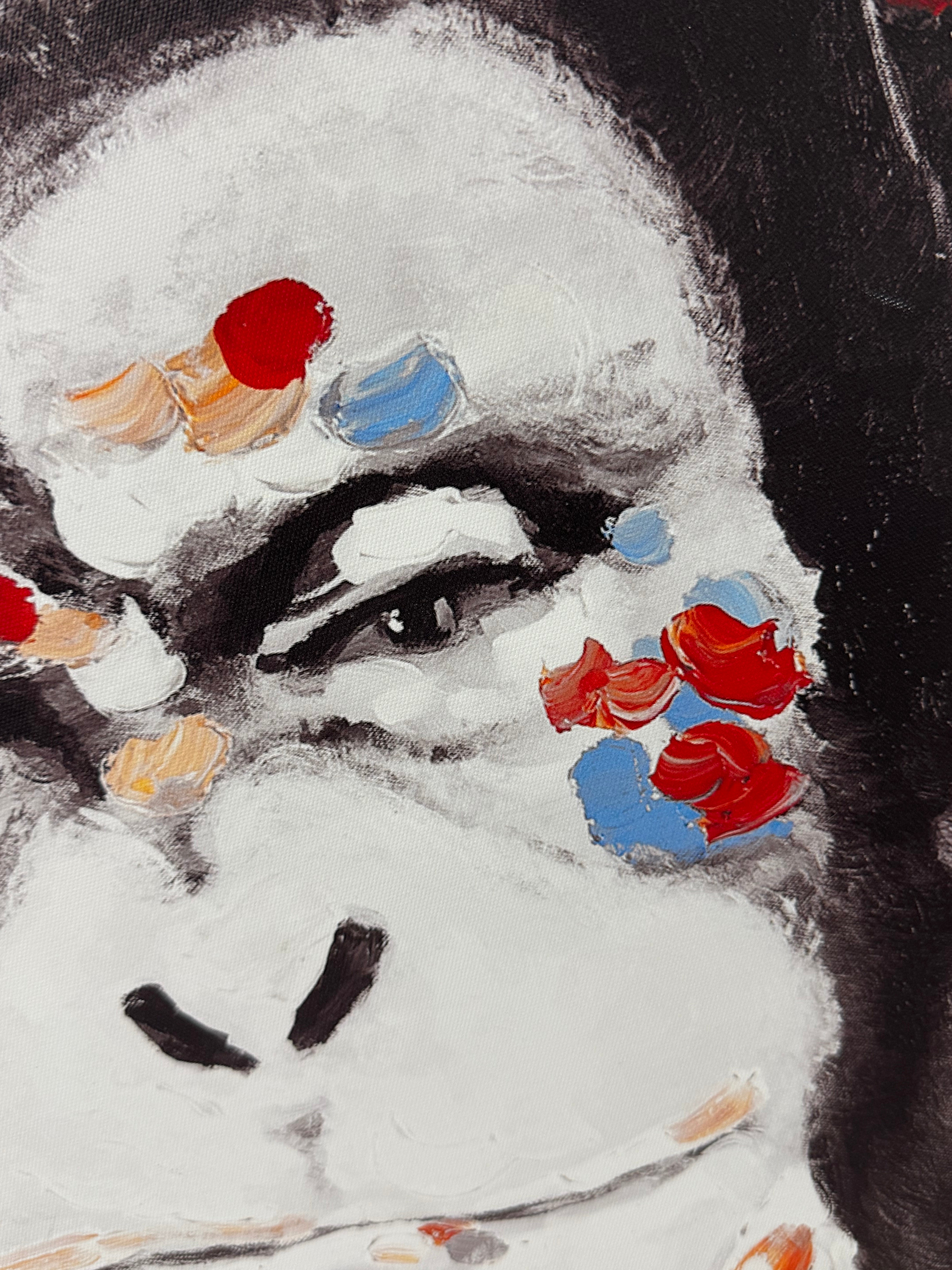 BANKSY 'Monkey with Headphones ' Canvas Art