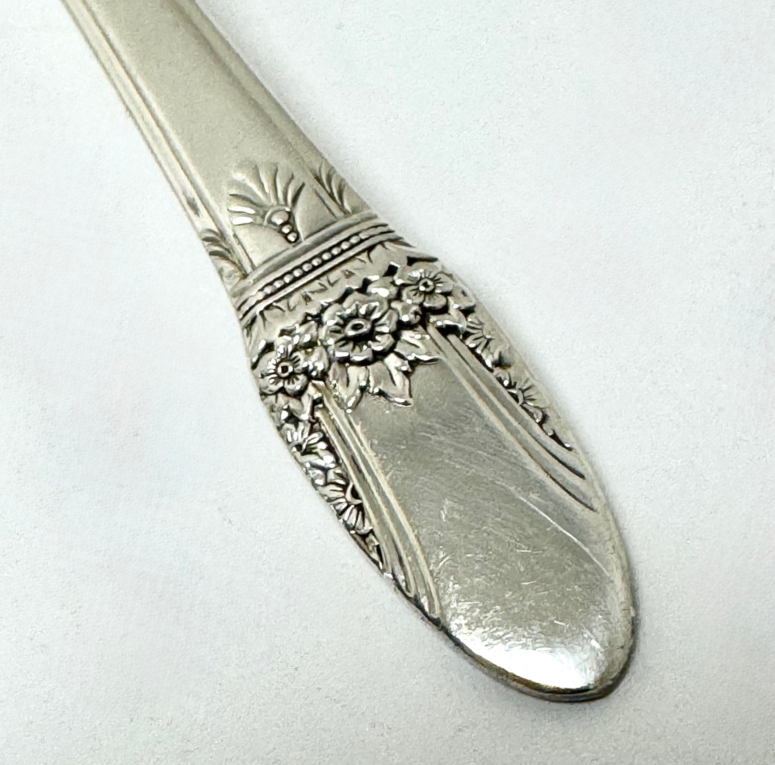 Vintage Silverplate Teaspoons Set of 8