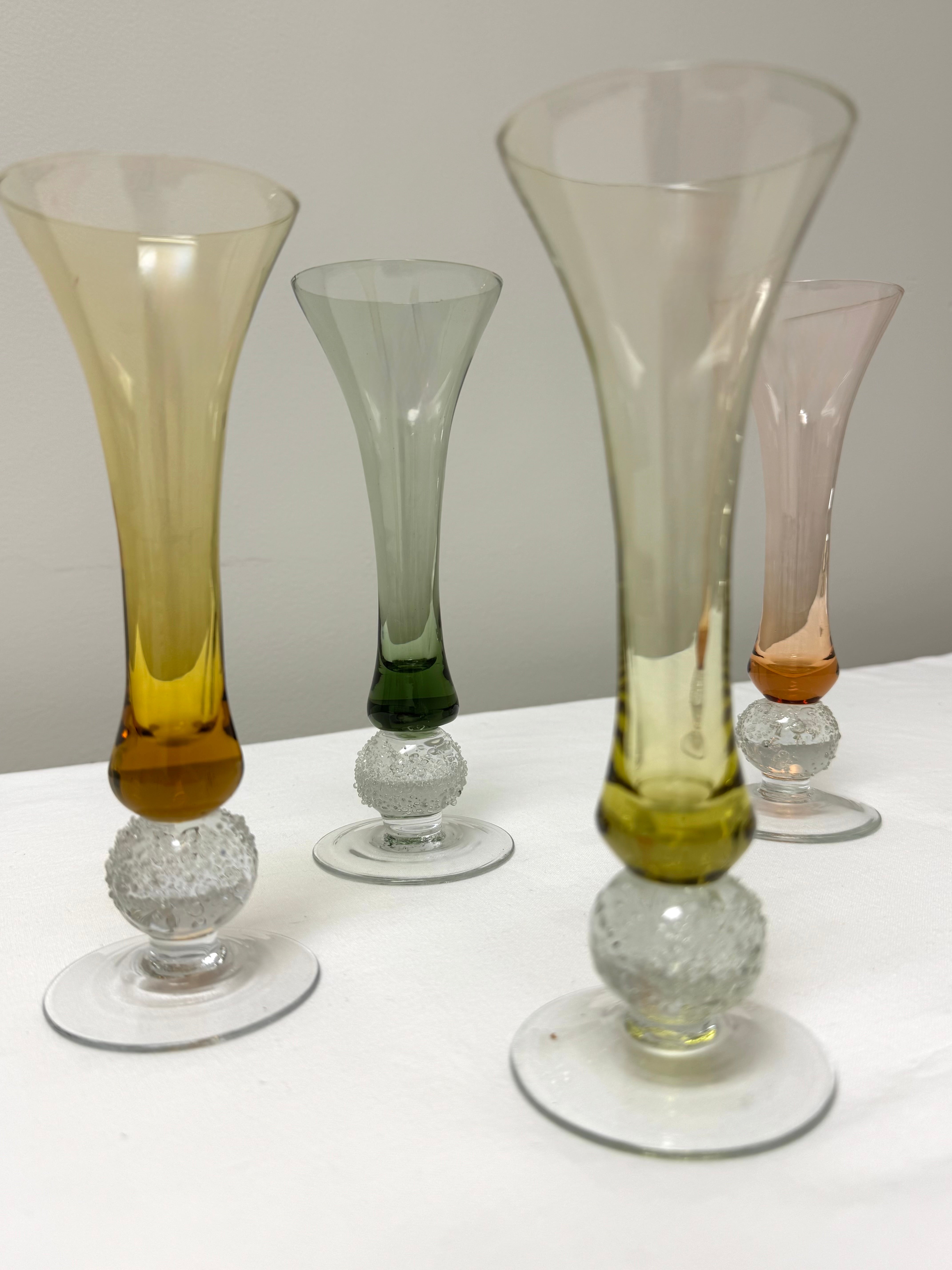 Vintage Bombay le Vignon Glasses Set of 4